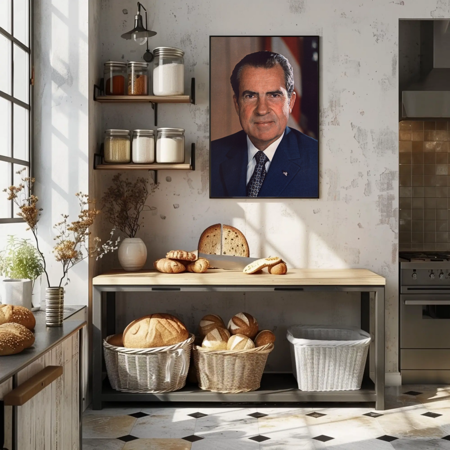 Richard Nixon 37th President Of The United States Photo