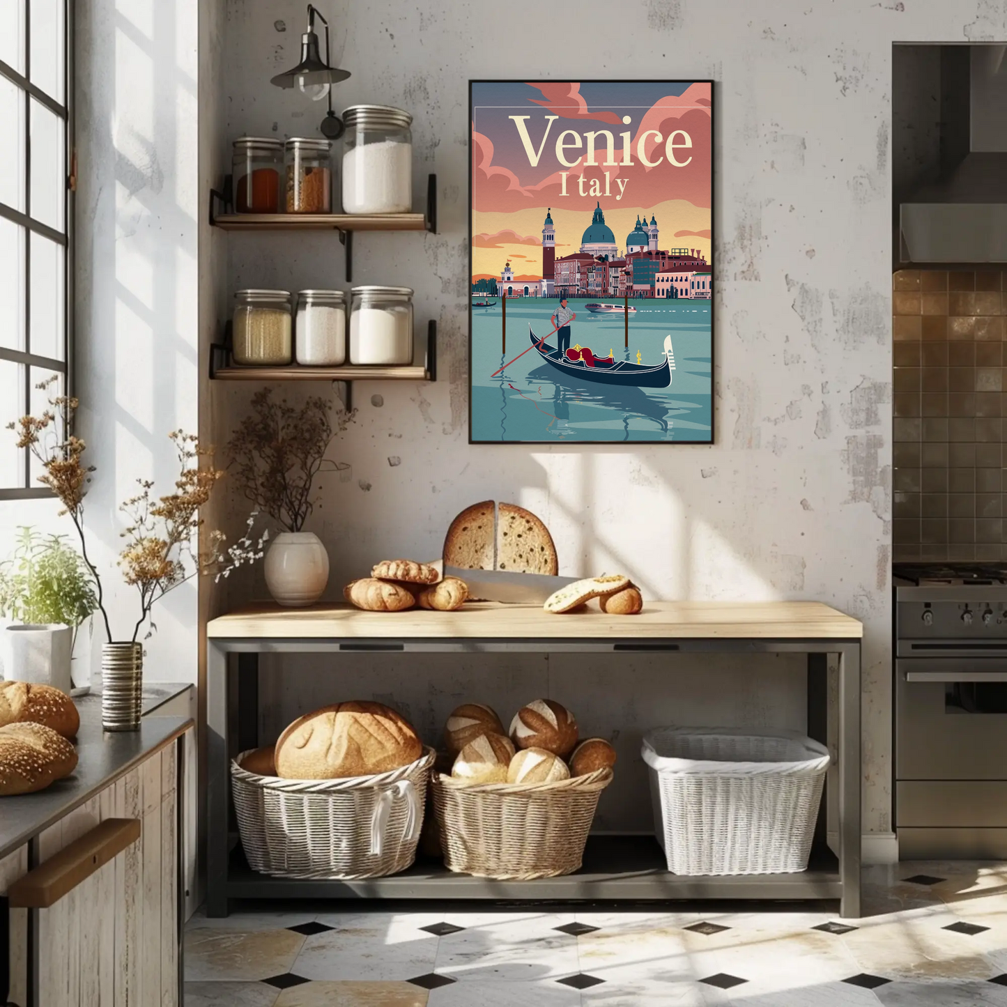 Venice Italy Vintage Poster