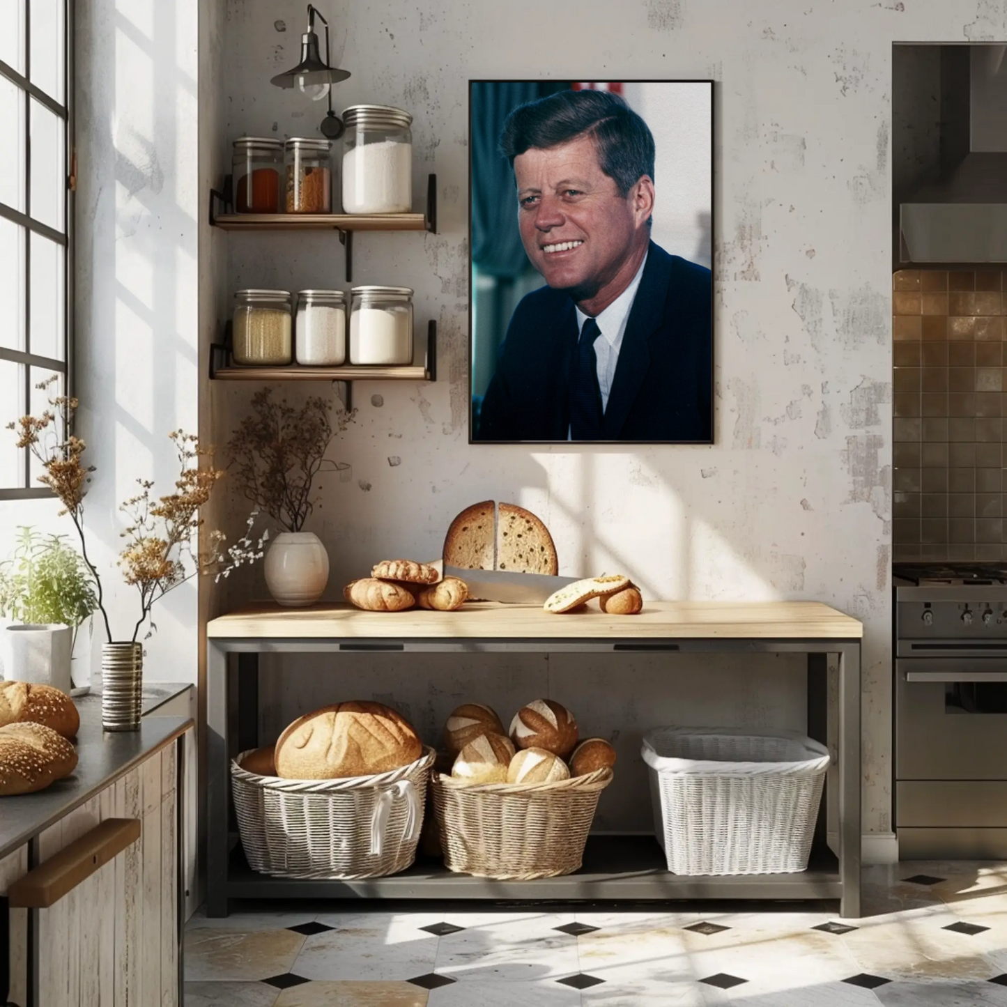 John F. Kennedy 35th President Of The United States Photo