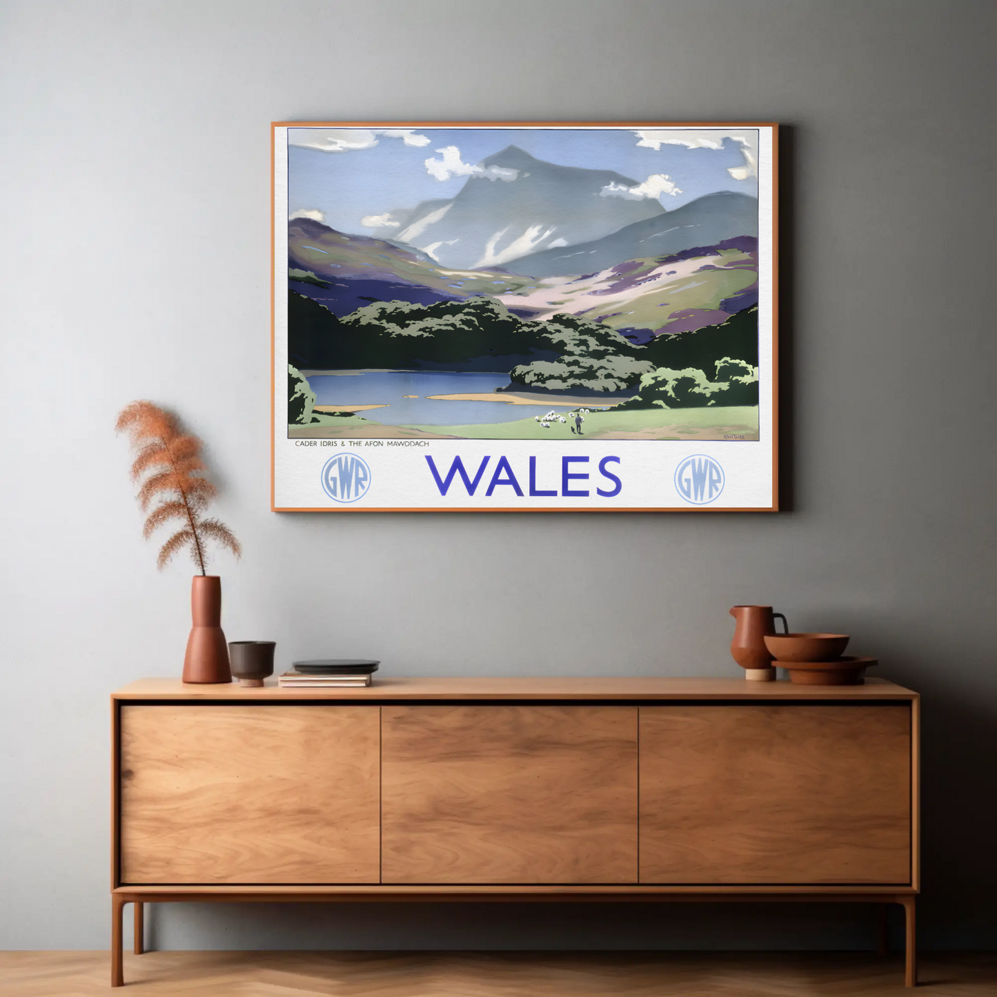 Wales Scenic Railway Poster