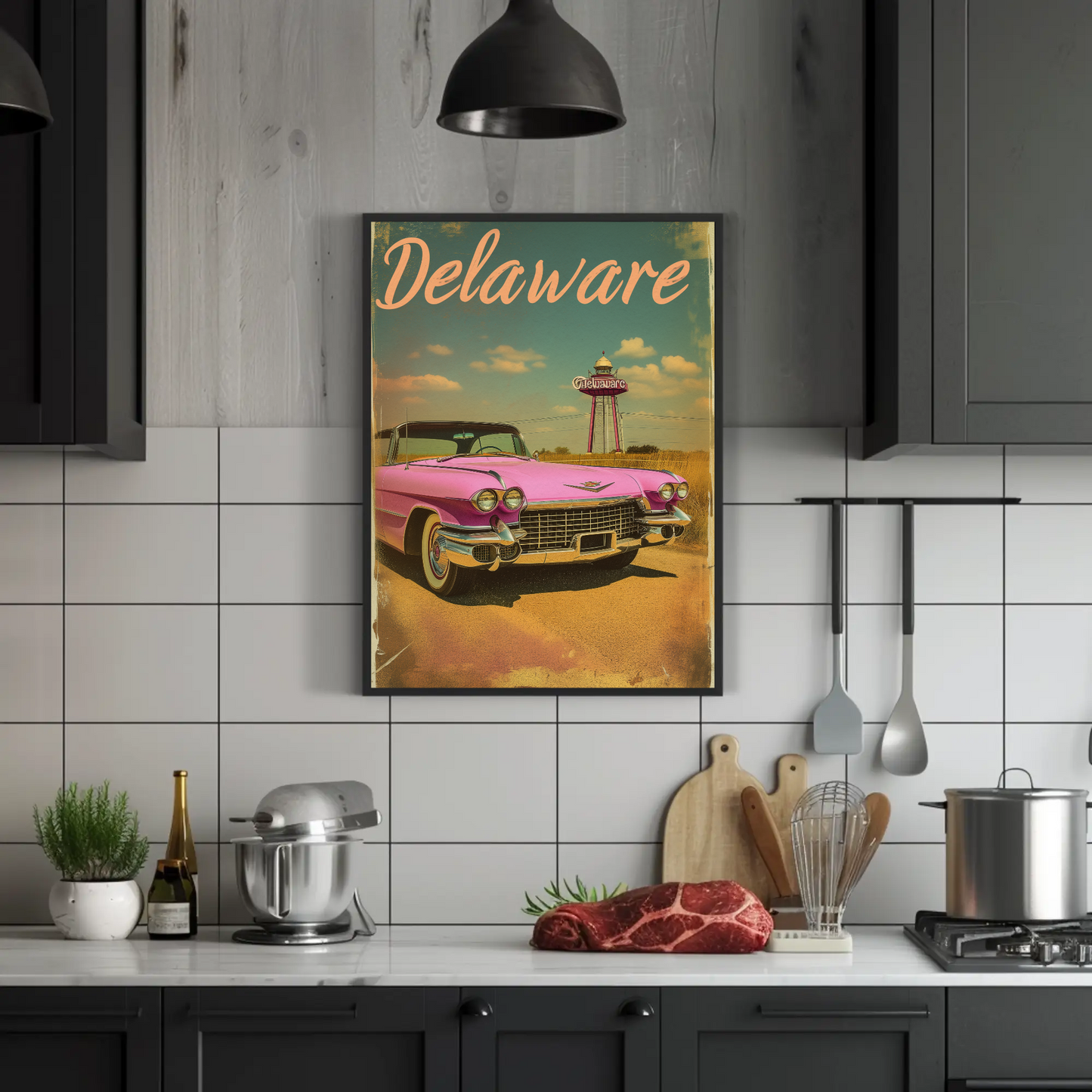 Classic Delaware Drive Poster