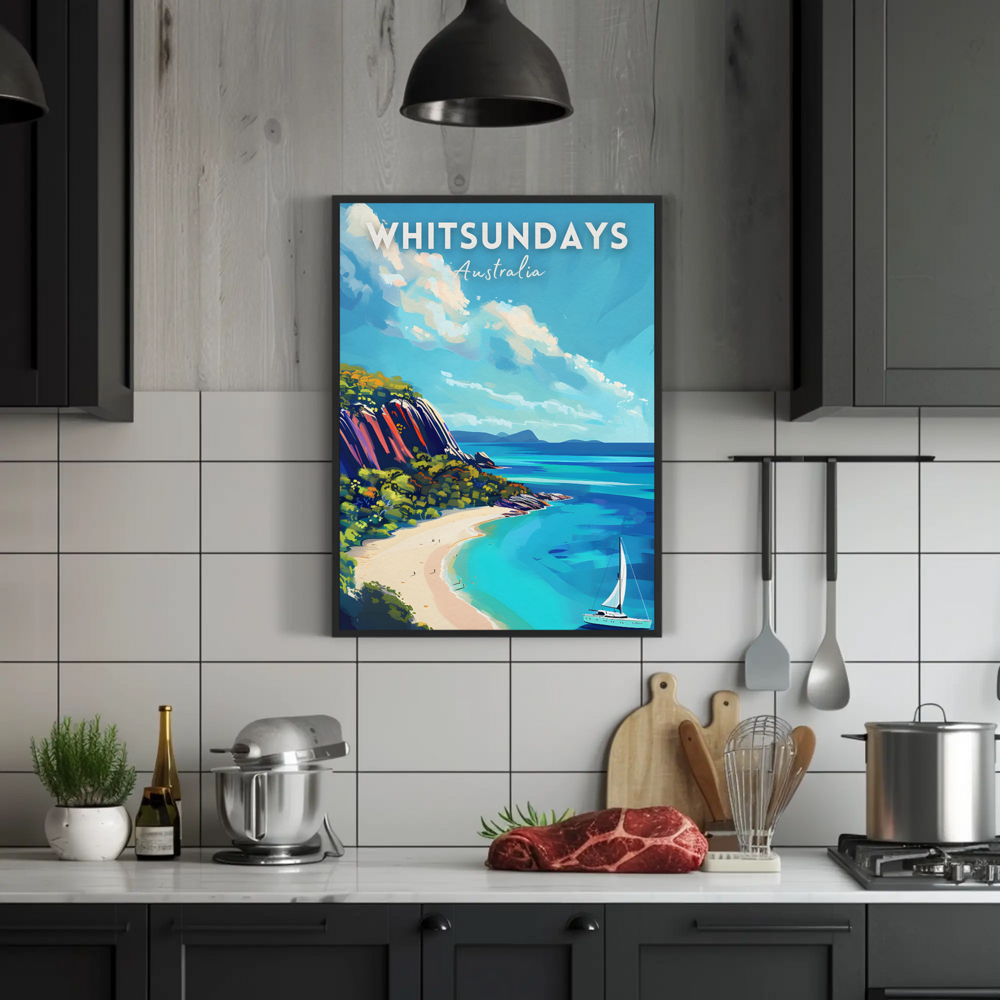 Whitsundays, Australia Vintage Poster