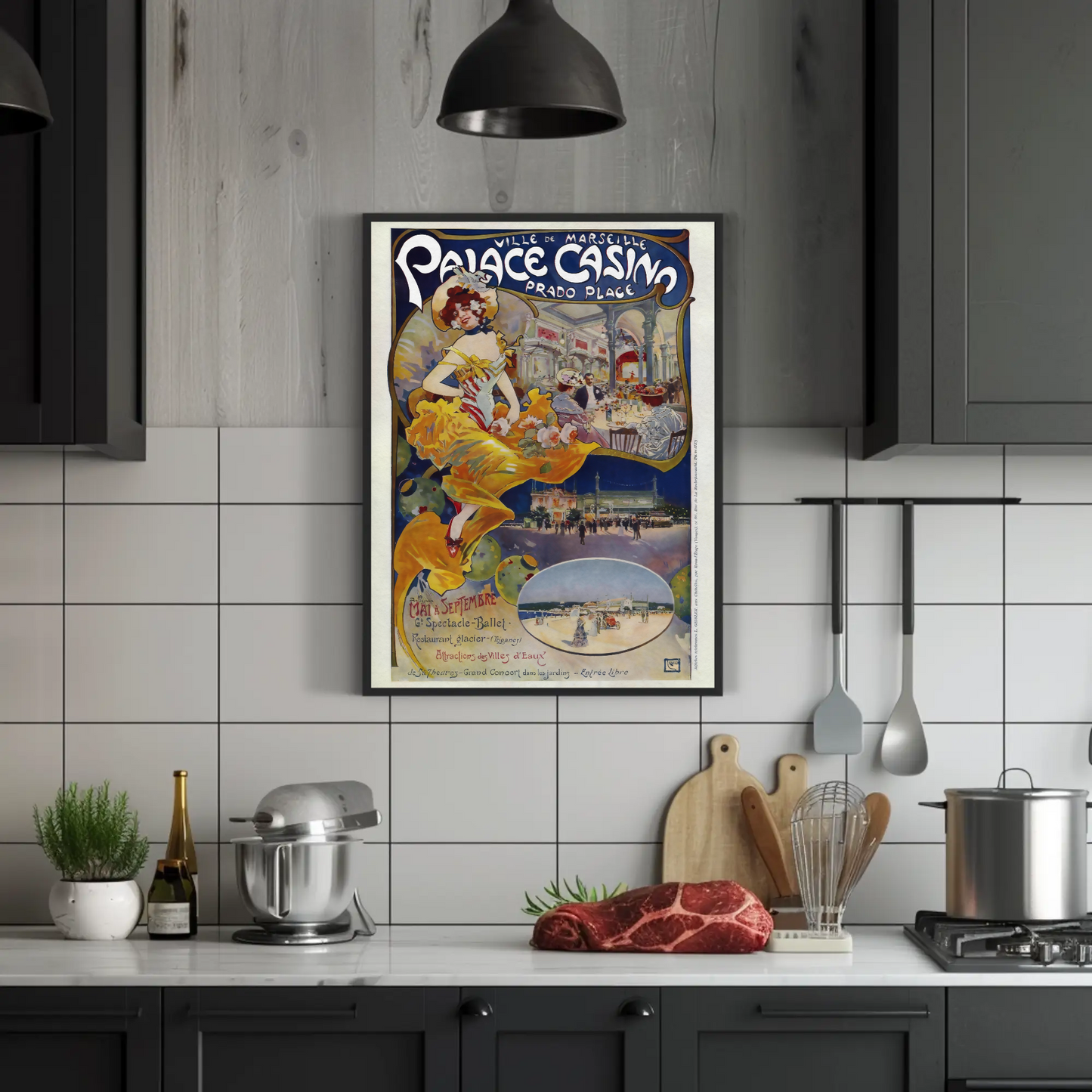 Palace Casino, Marseille Poster
