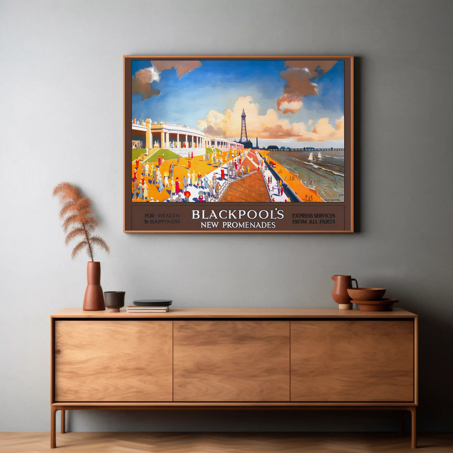 Blackpool New Promenades Poster