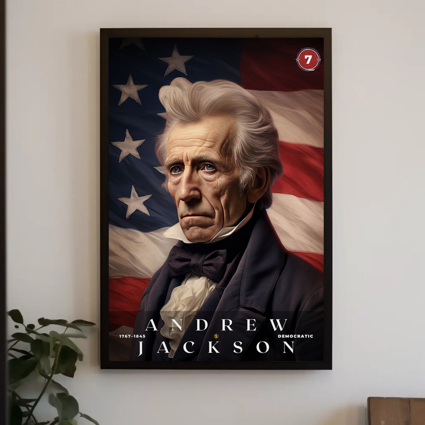 Andrew Jackson 7th President Of The United States Portrait