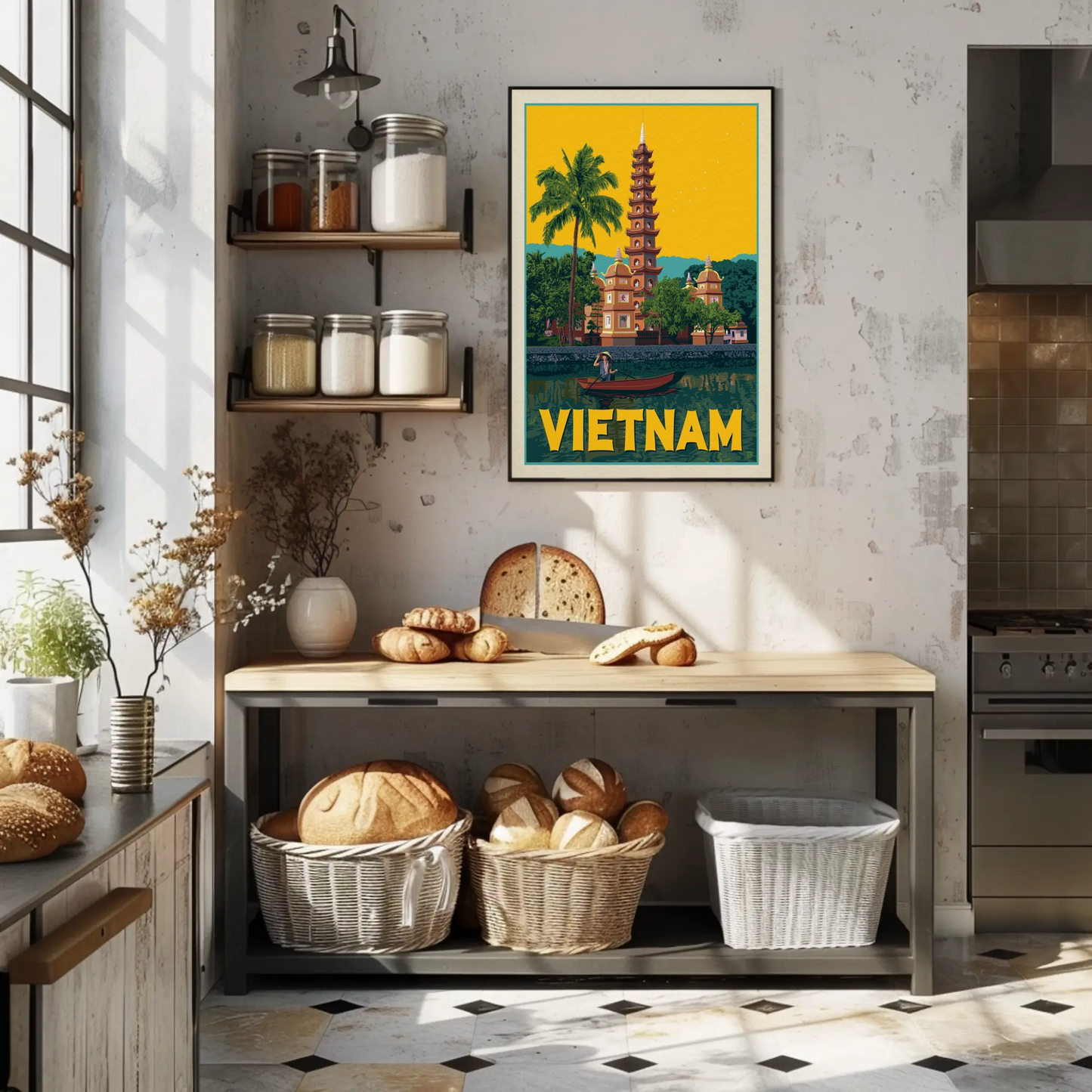 Vietnam Vintage Poster