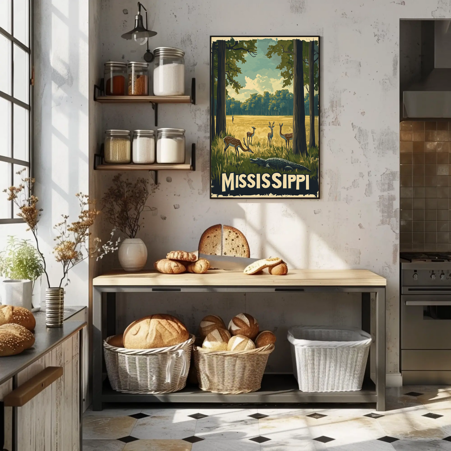 Mississippi Nature and Wildlife Poster