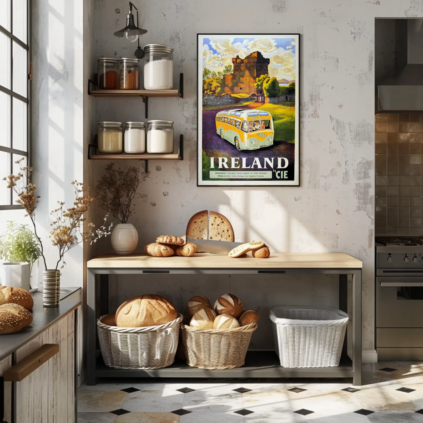 Ireland by CIE Vintage Poster