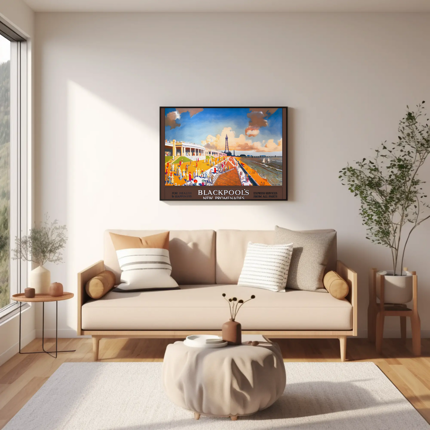 Blackpool New Promenades Poster