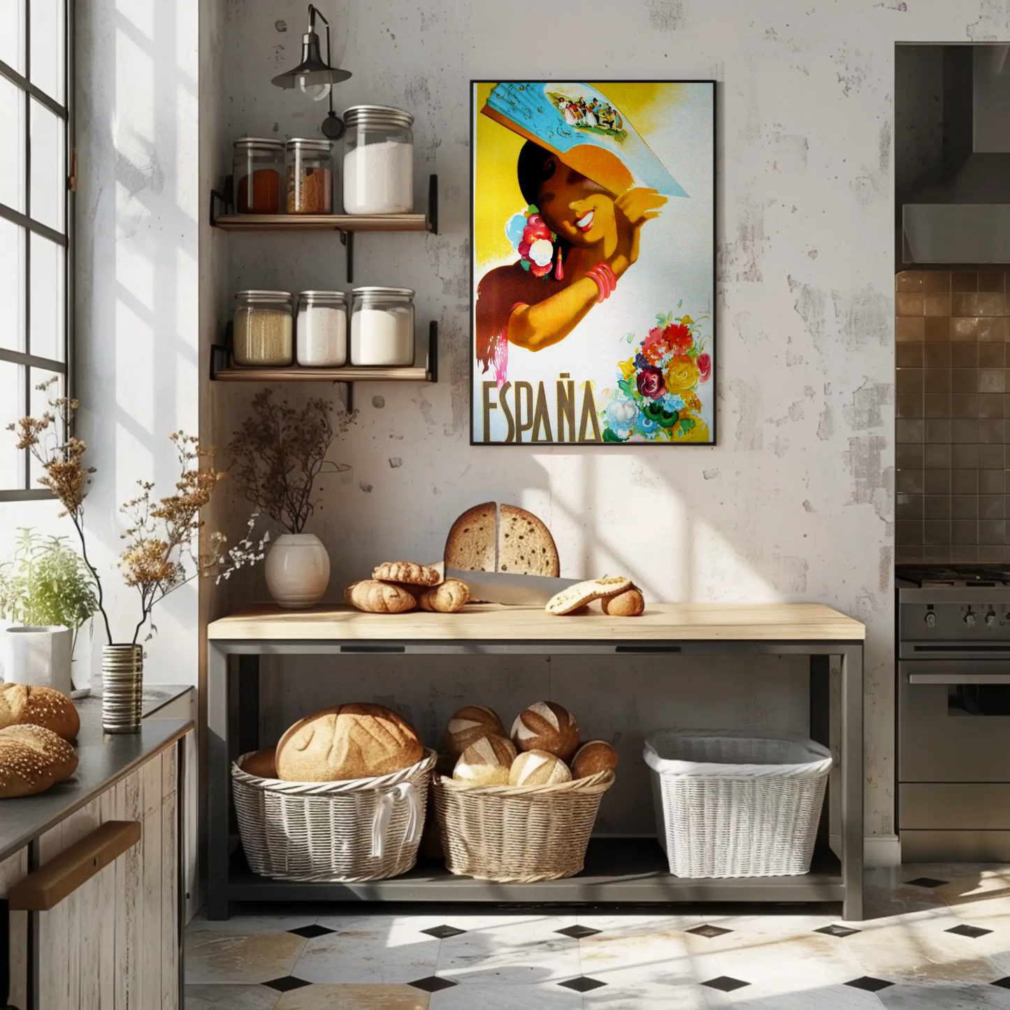 España Spain Tourism Vintage Poster