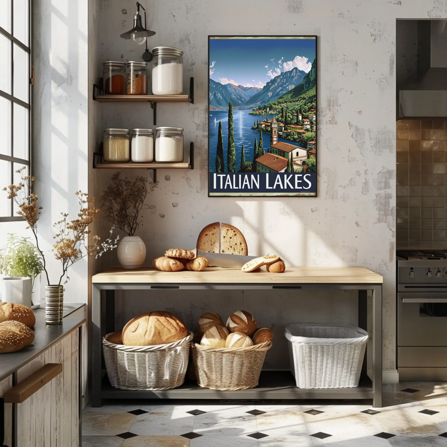 Italian Lakes Landscape