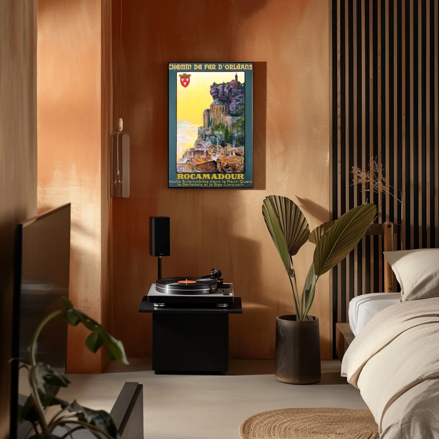 Rocamadour Travel Poster