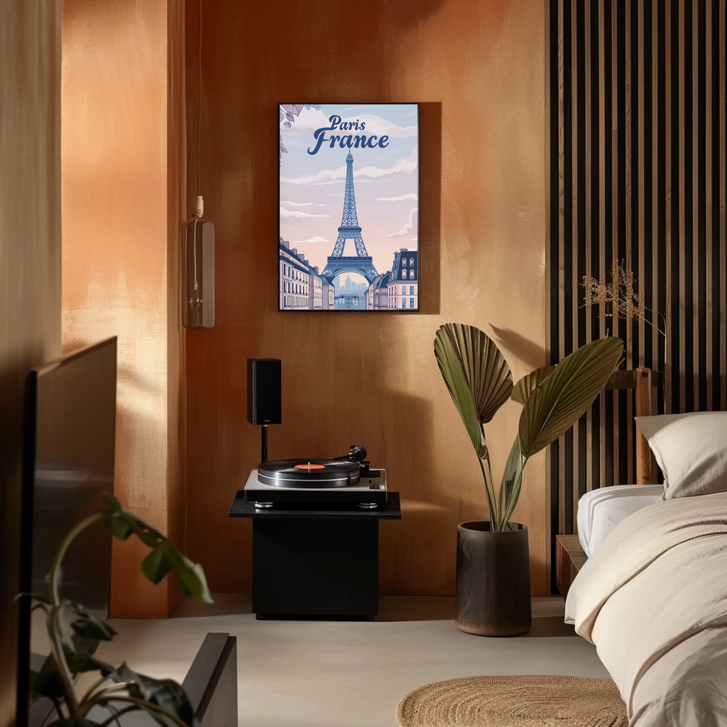 Paris France – Eiffel Tower at Sunset