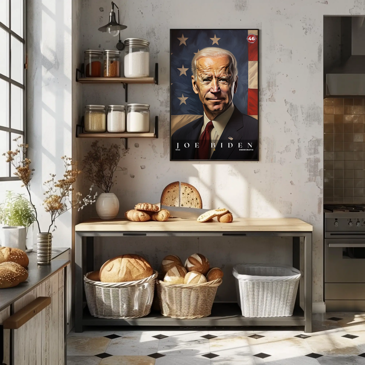 Joe Biden 46th President Of The United States Portrait