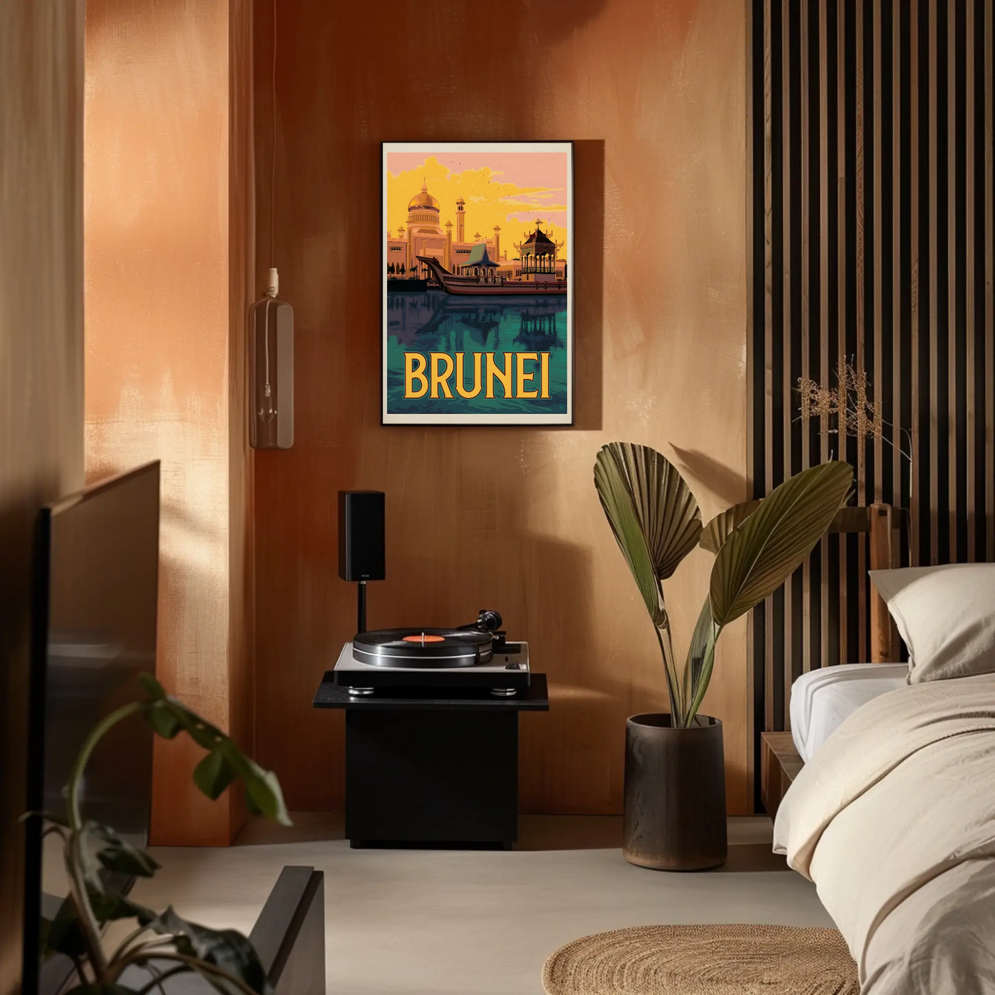 Vintage Poster Brunei
