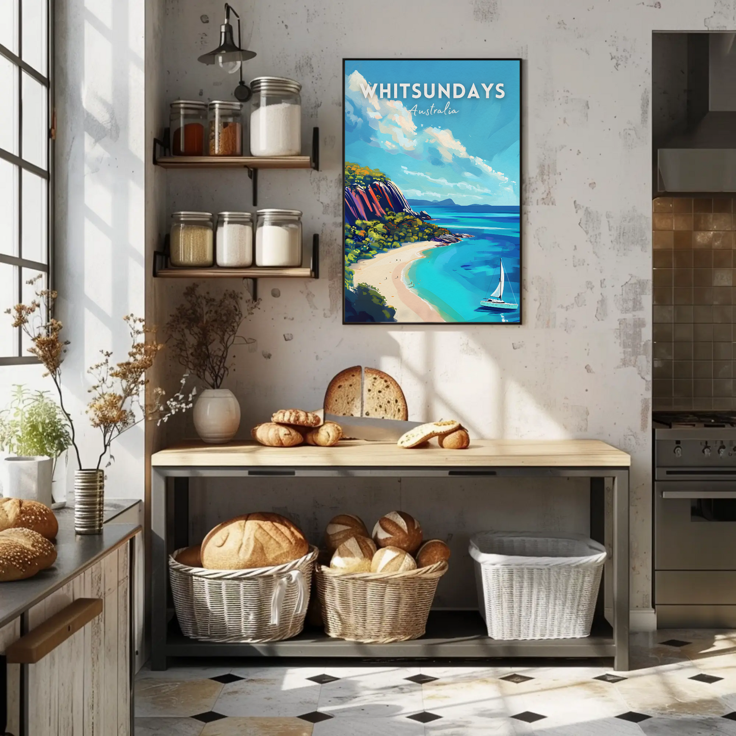 Whitsundays, Australia Vintage Poster