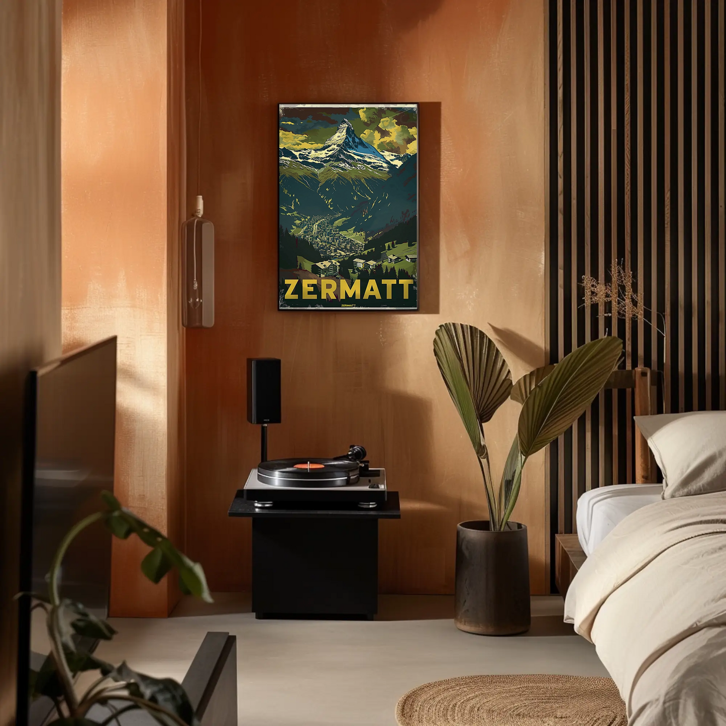 Zermatt Vintage Poster