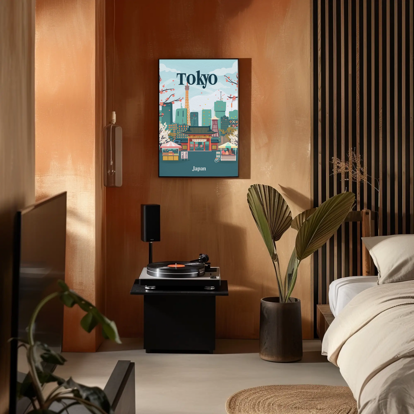 Tokyo Japan Vintage Poster