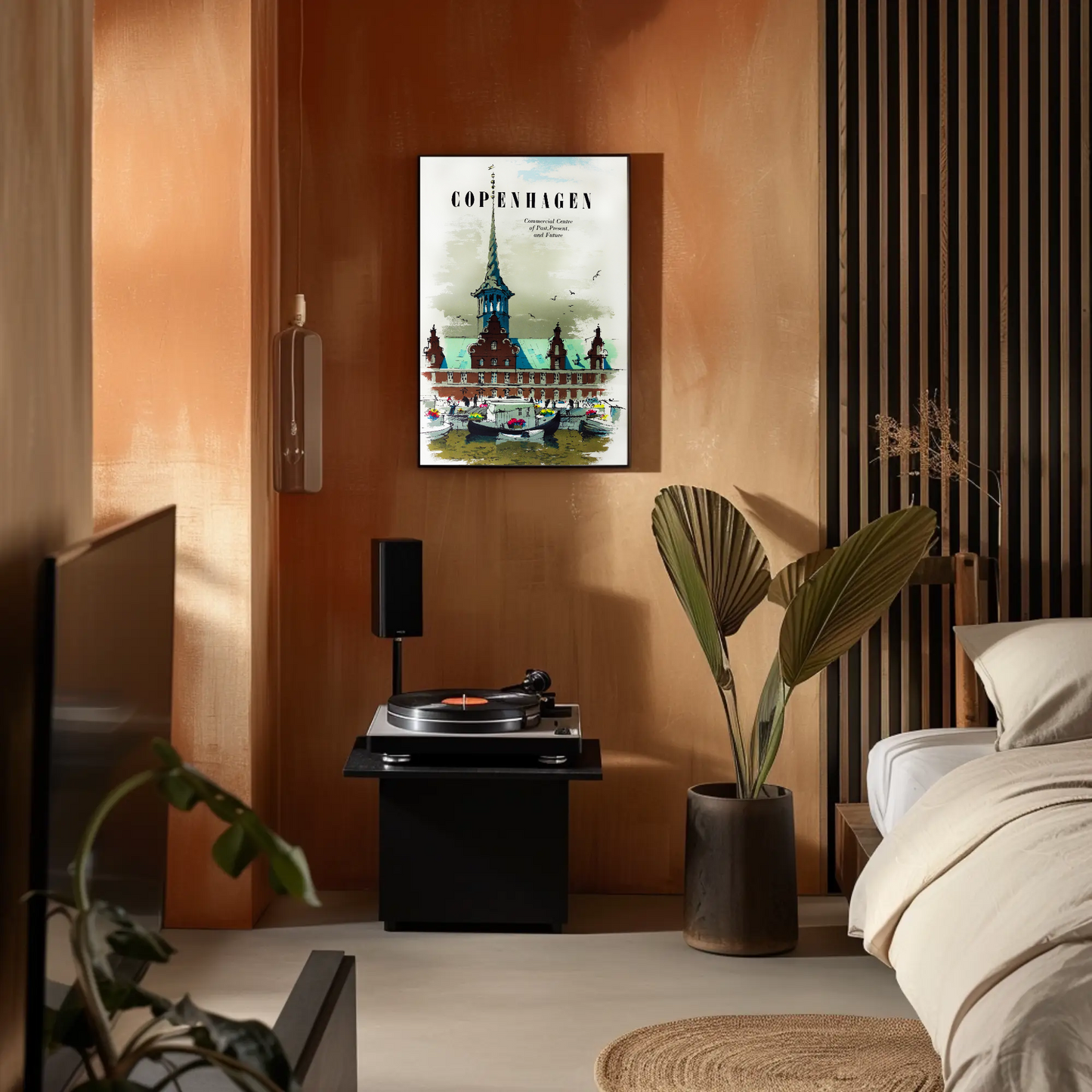 Copenhagen Travel Poster