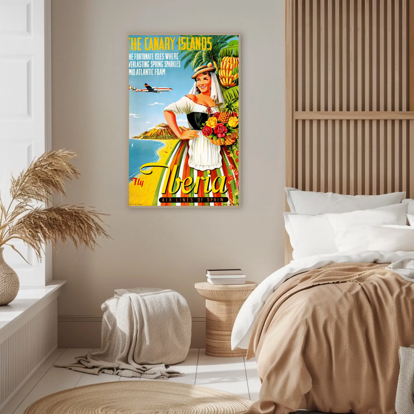 Canary Islands Travel Poster
