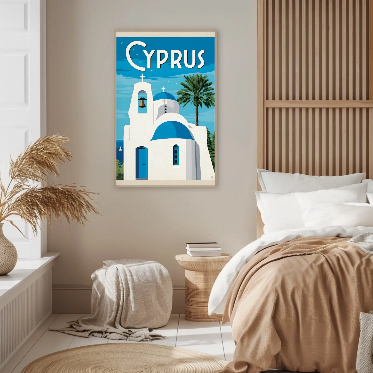 Cyprus Vintage Poster