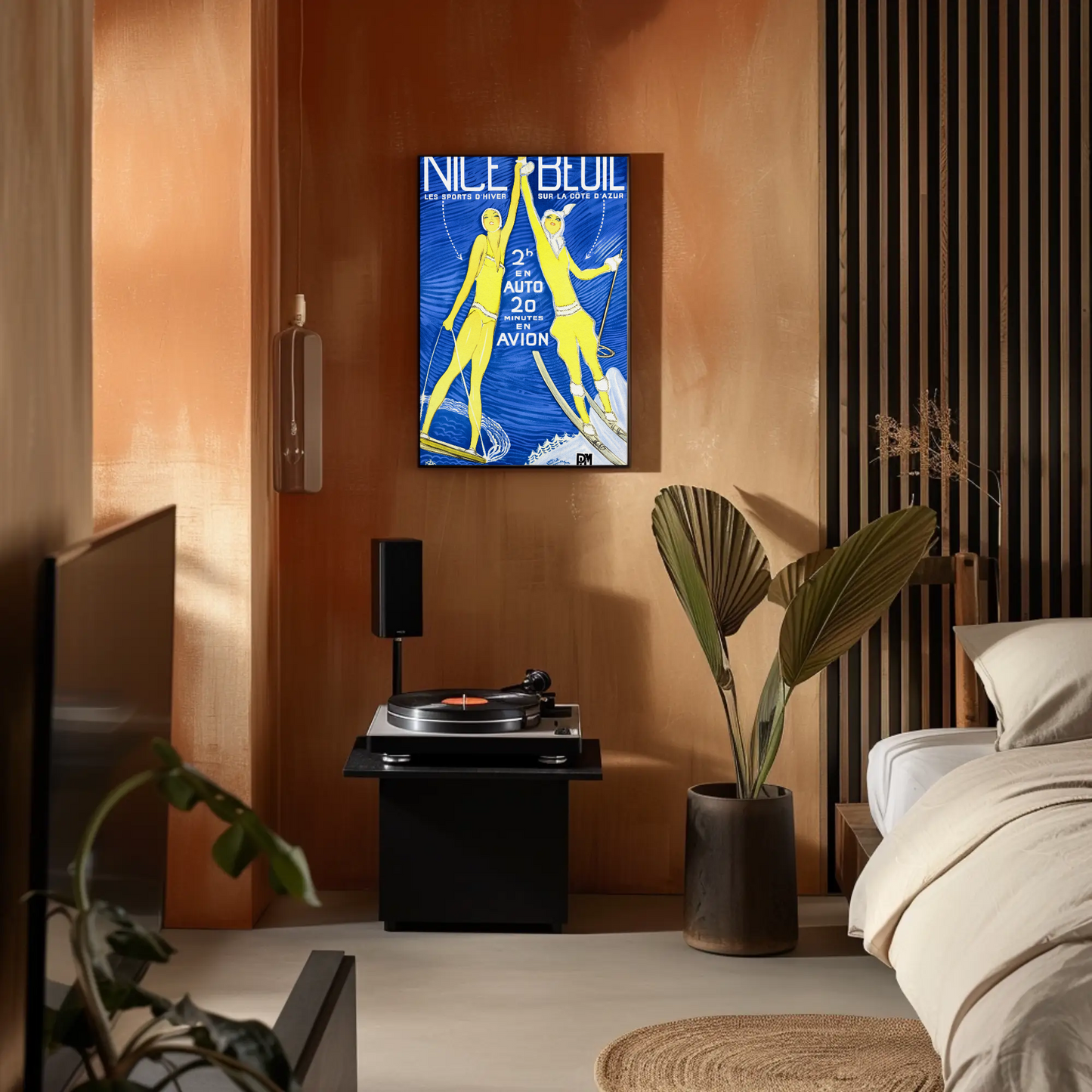 Nice - Beuil Winter Sports Poster