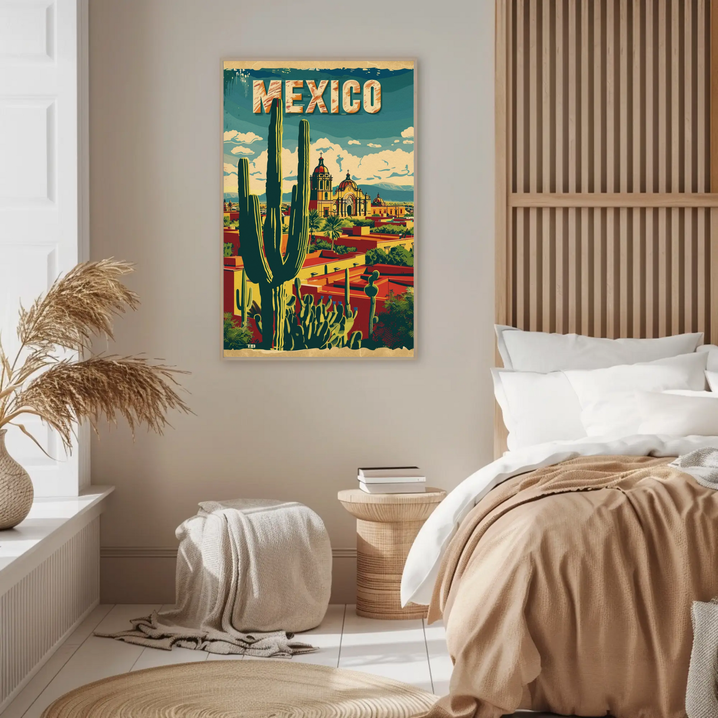 Mexico City Vintage Poster