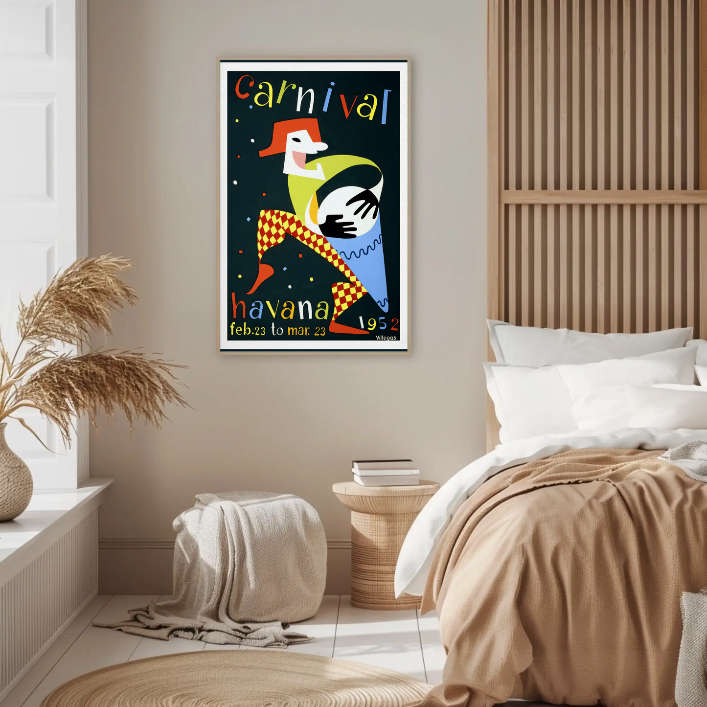 Havana Vintage Poster Carnival 1952