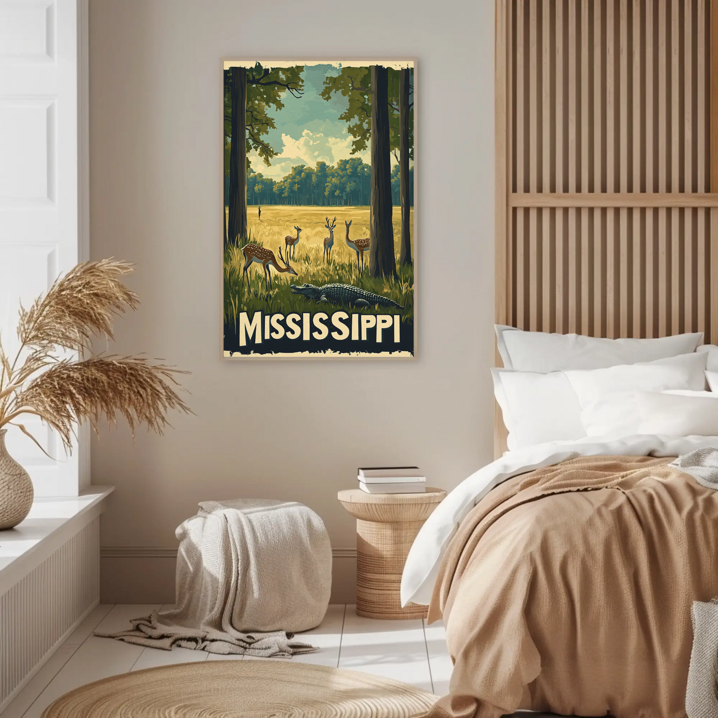 Mississippi Nature and Wildlife Poster