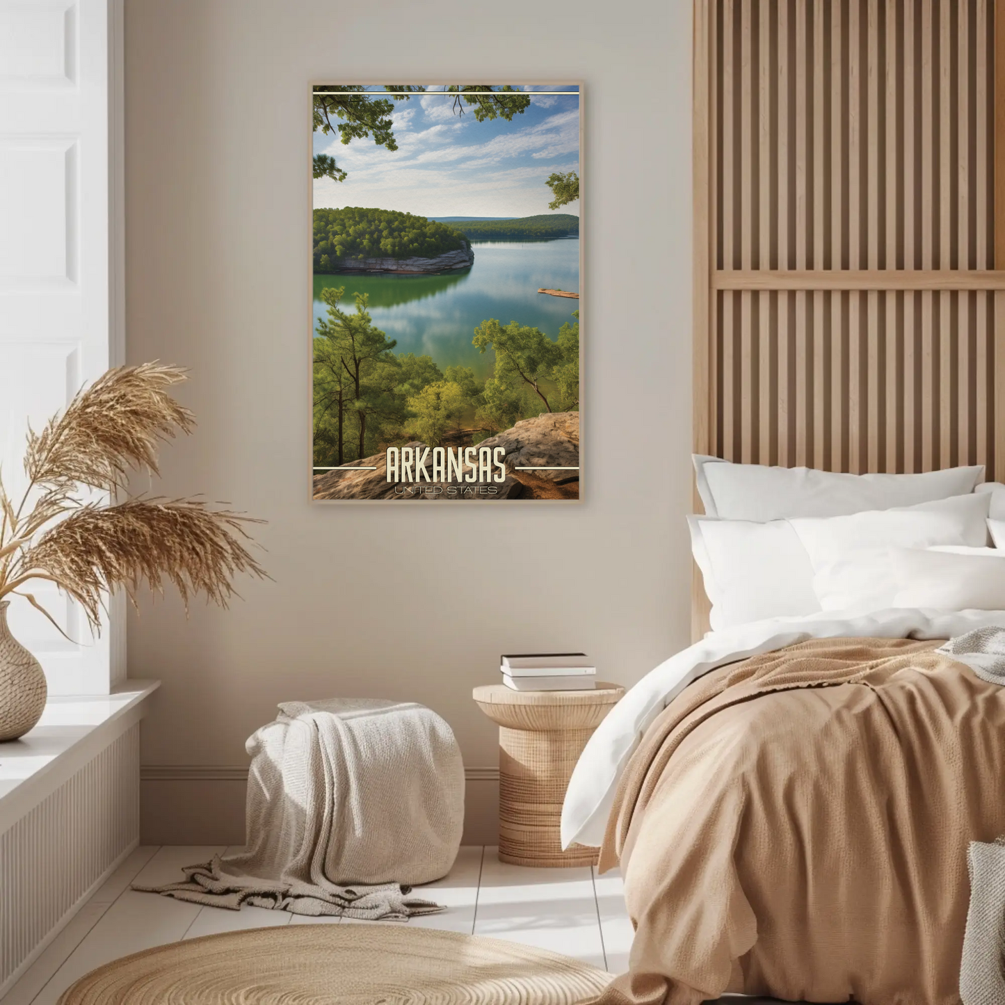 Arkansas Vintage Poster