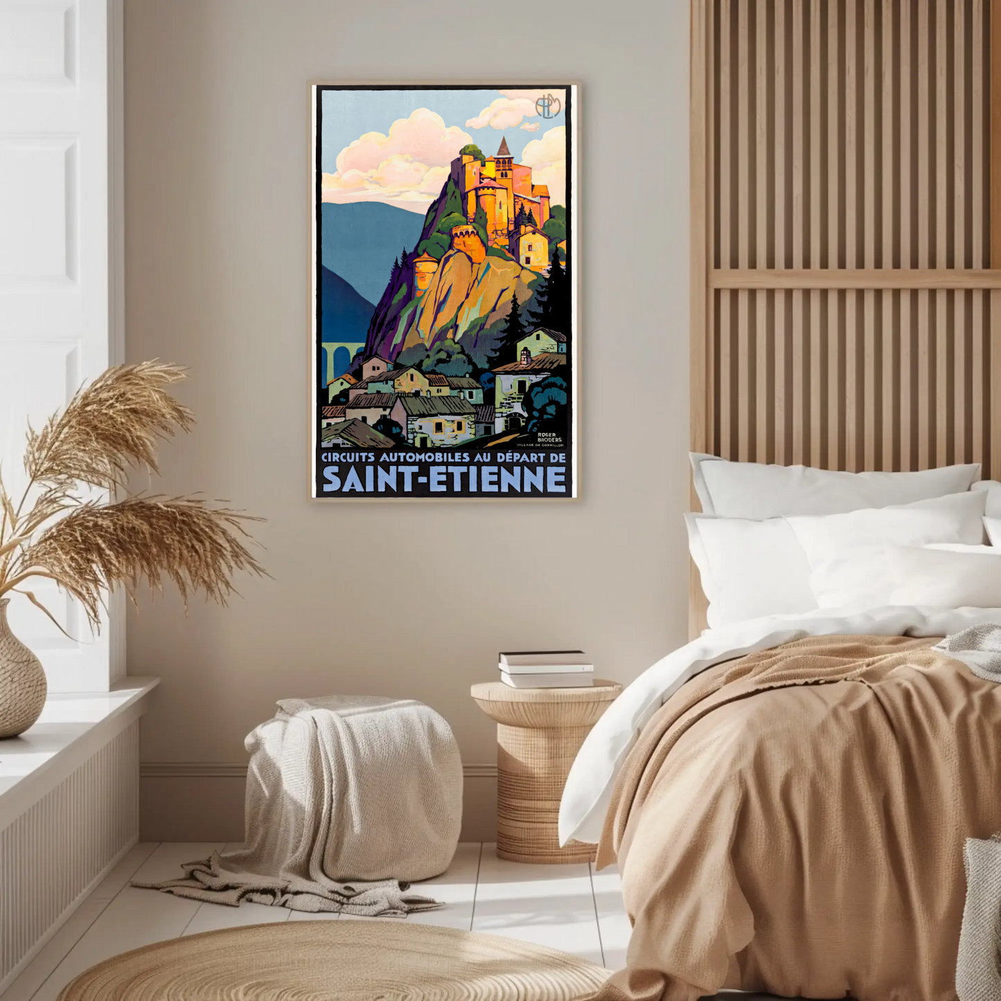 Saint-Étienne, France Poster