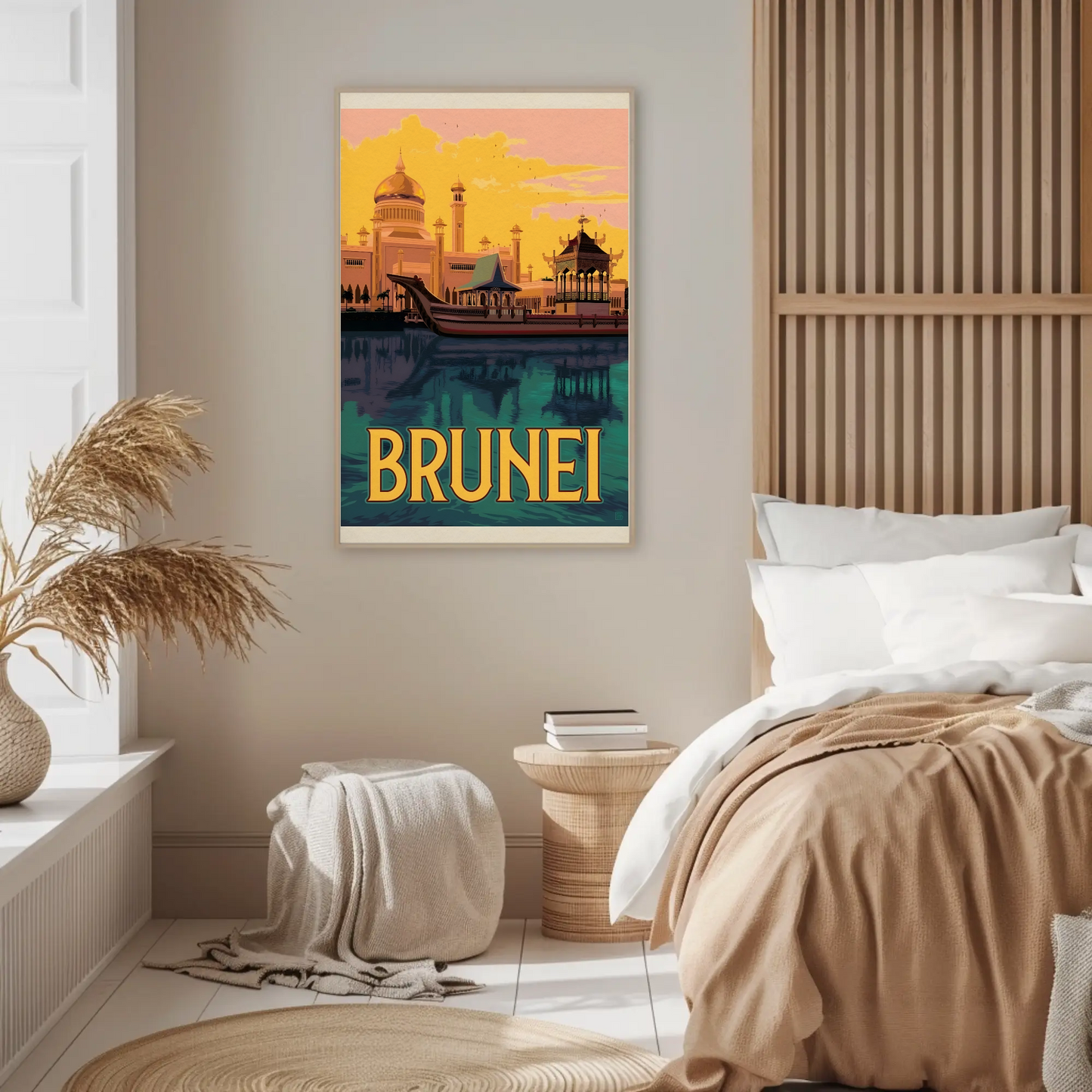 Vintage Poster Brunei