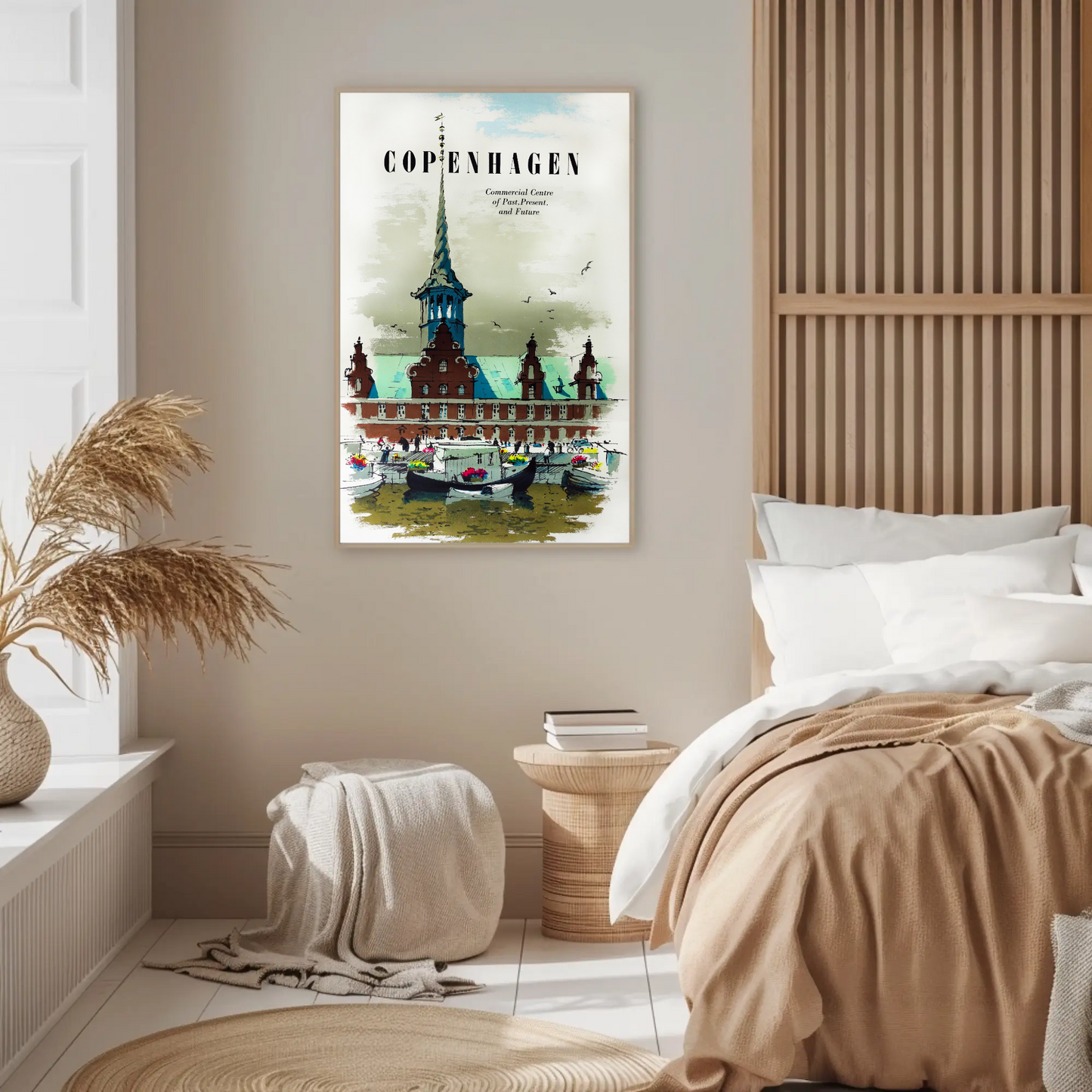 Copenhagen Travel Poster