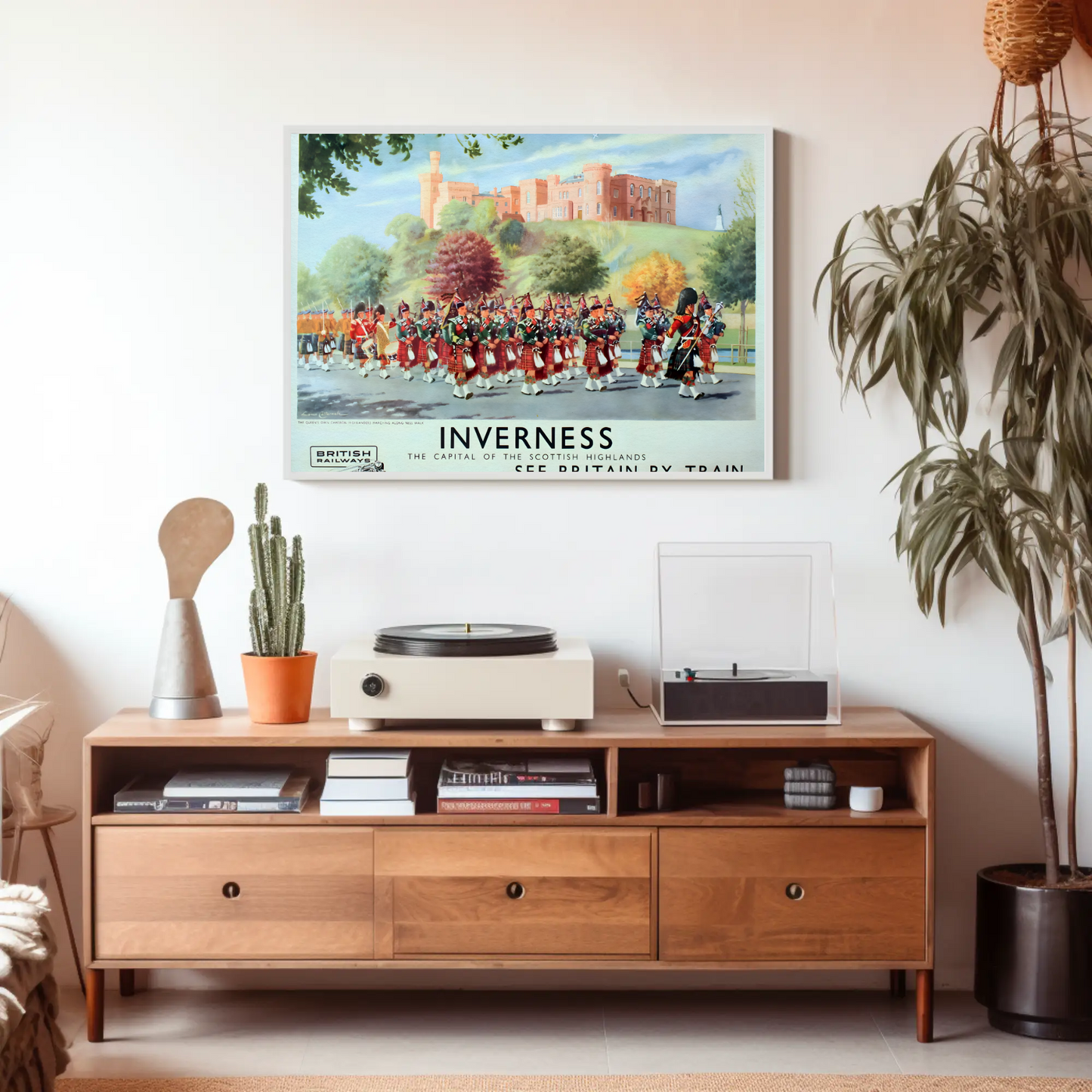 Inverness - The Capital of the Scottish Highlands Poster