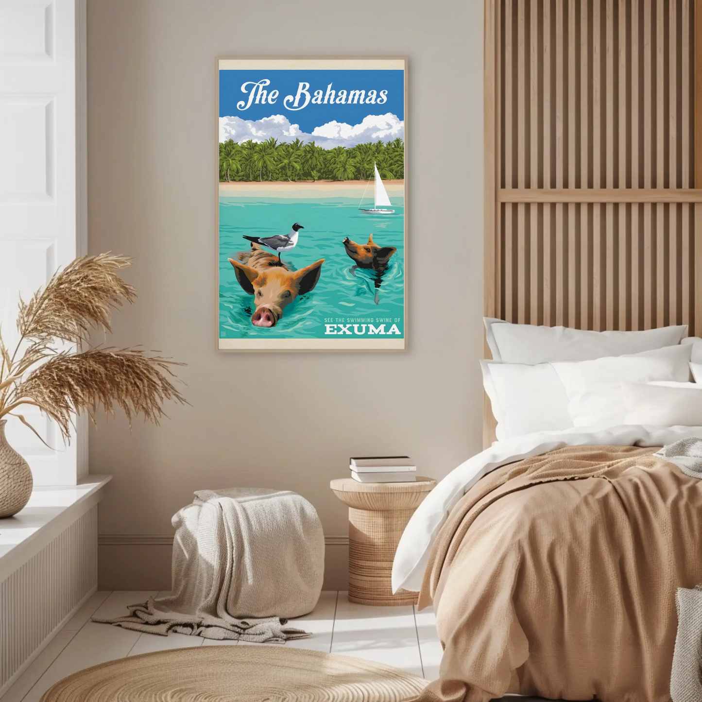 Vintage Poster The Bahamas Exuma