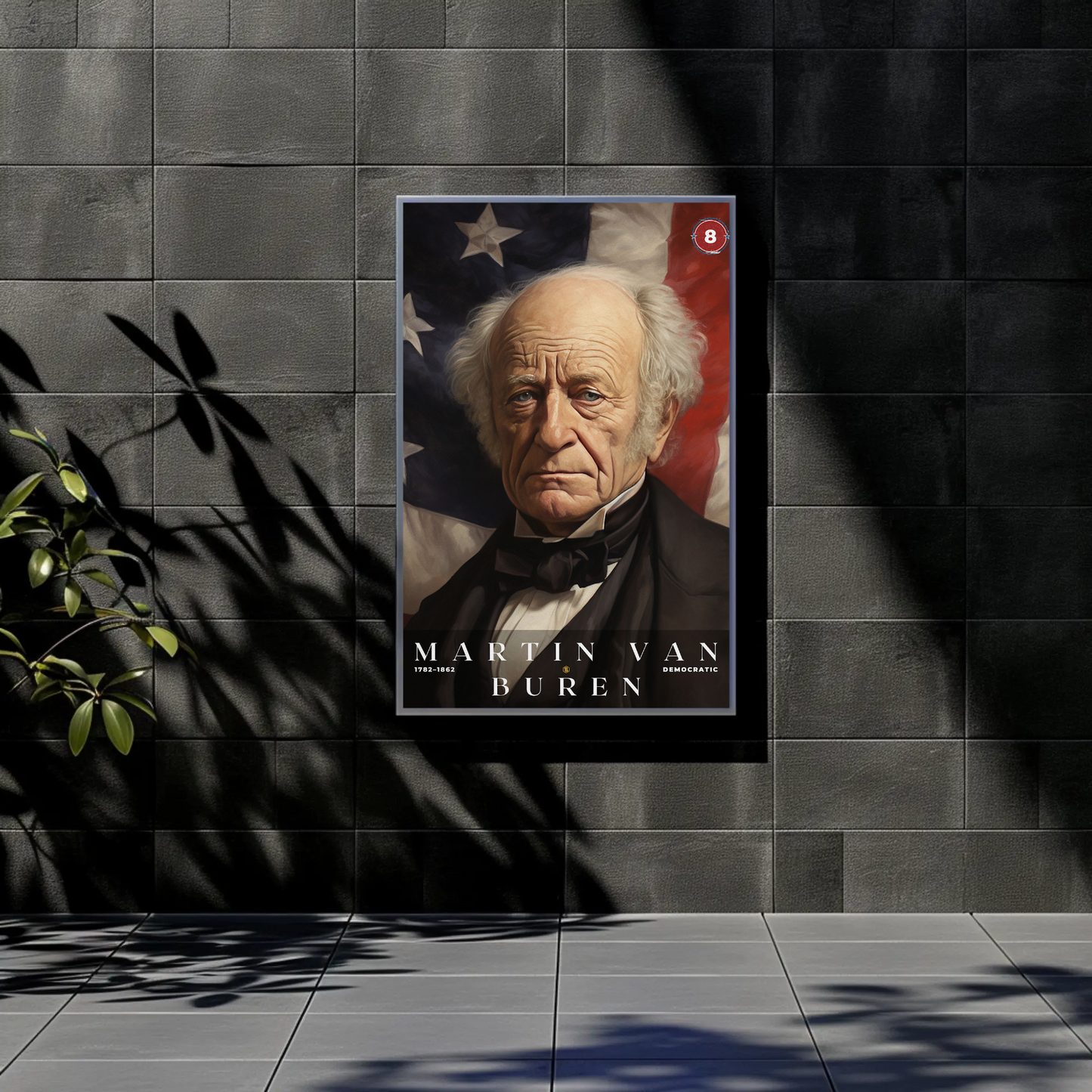Martin Van Buren 8th President Of The United States Portrait