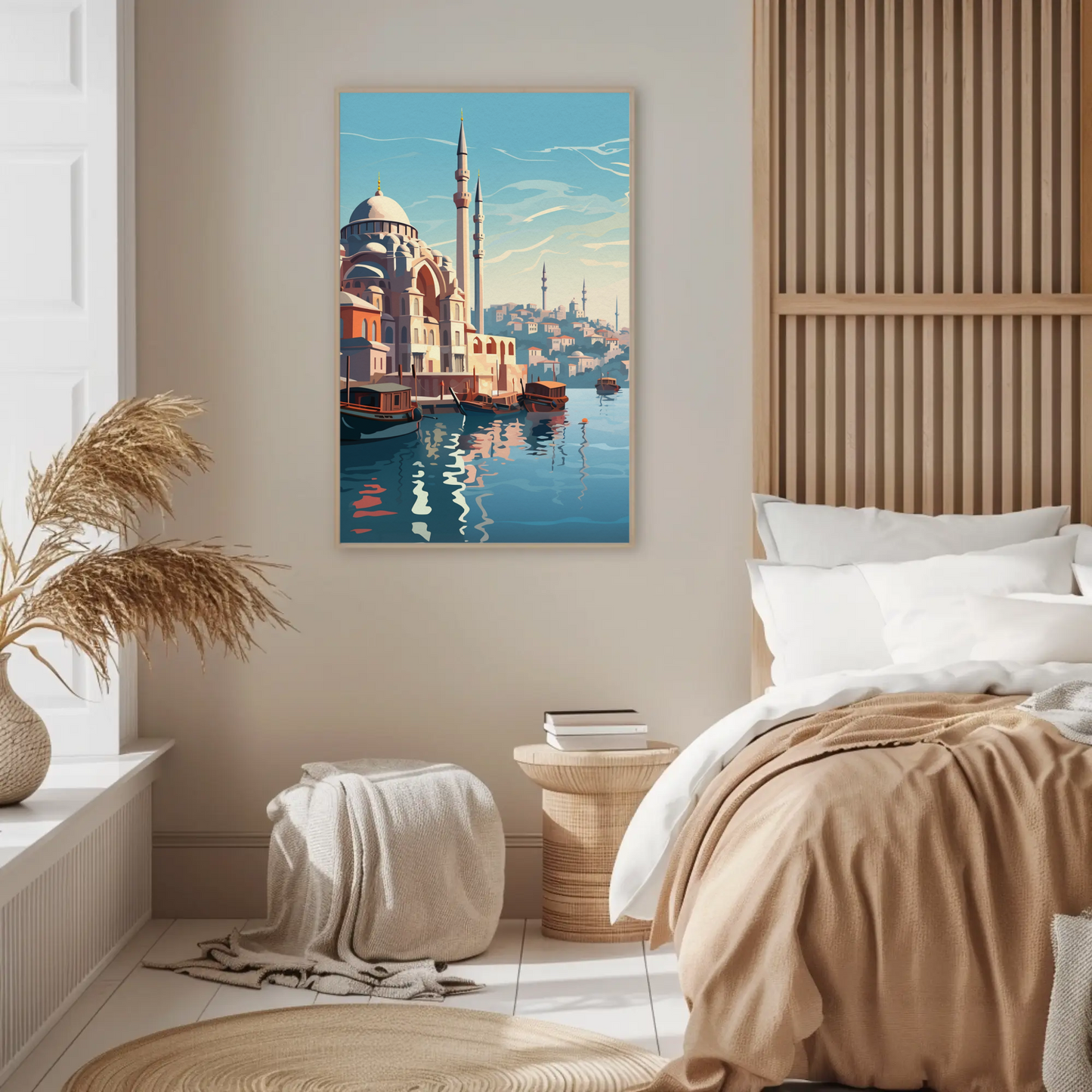 Istanbul Vintage Travel Poster