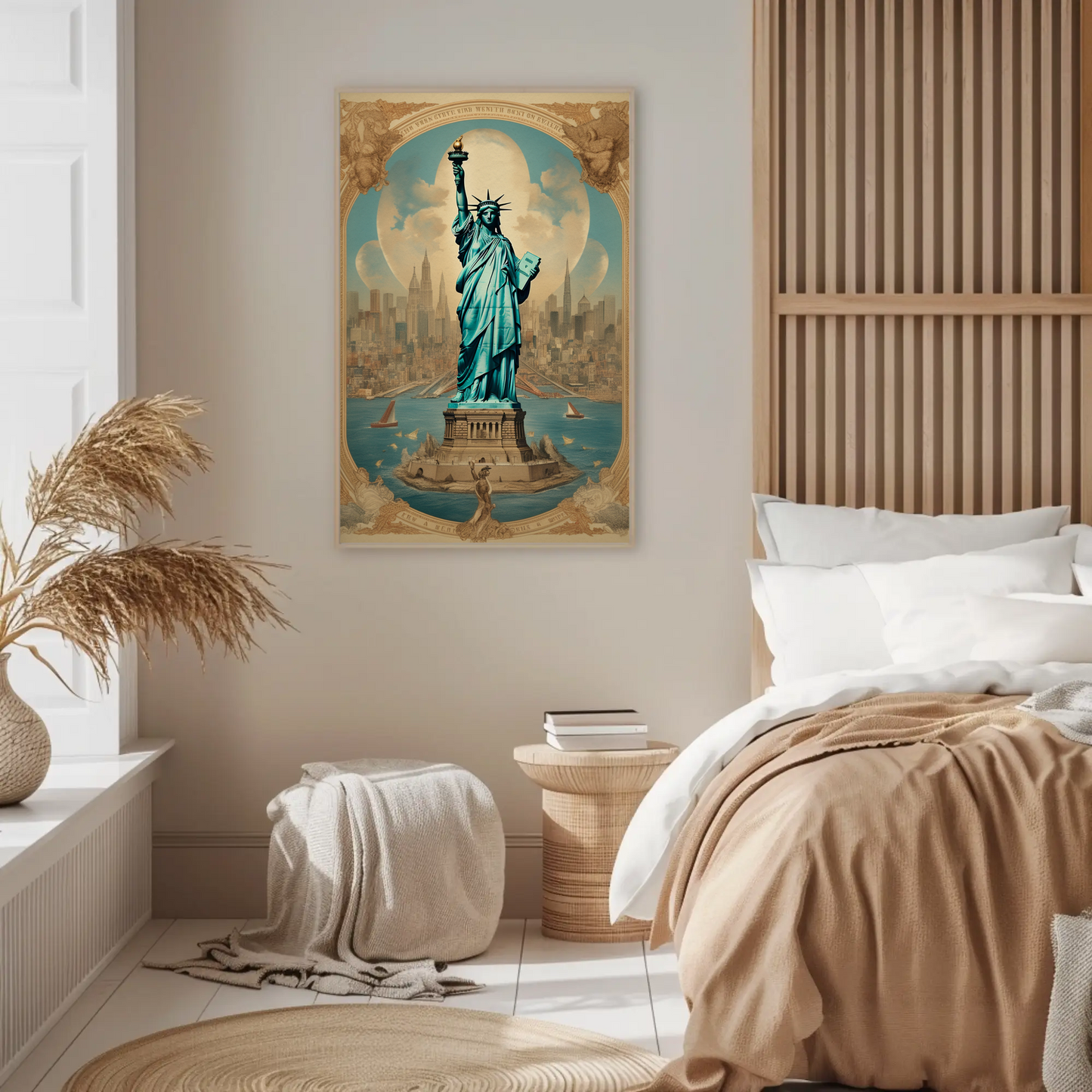 Statue of Liberty Vintage Poster