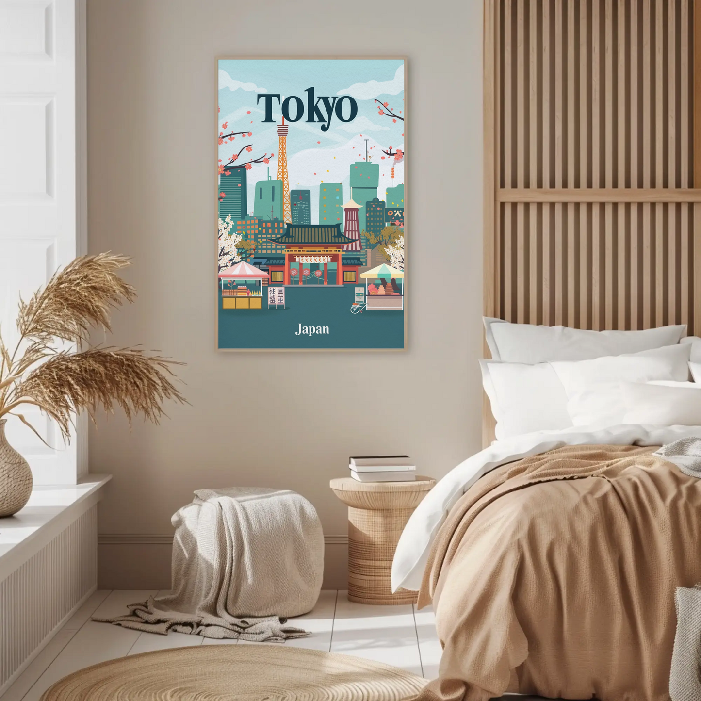 Tokyo Japan Vintage Poster