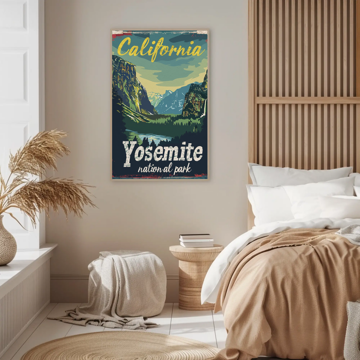 Vintage Poster California Yosemite