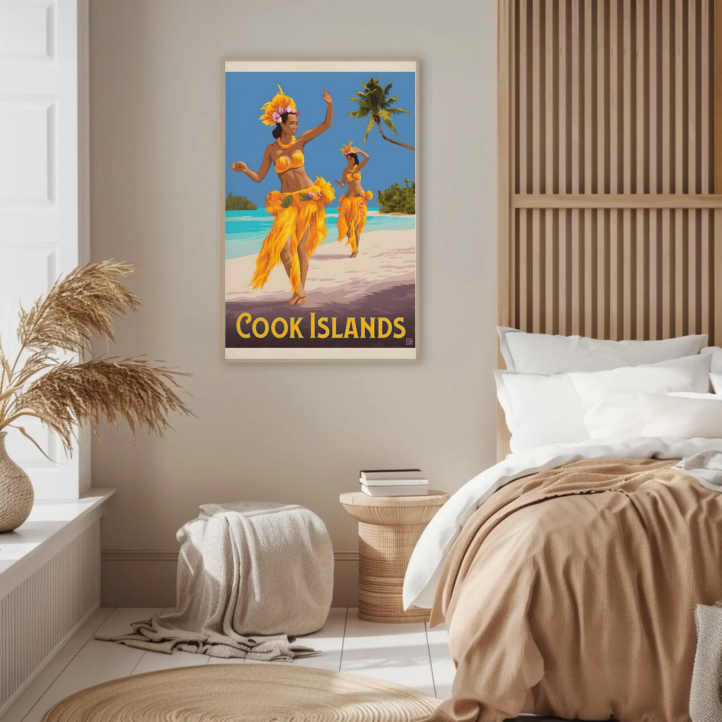Cook Islands Vintage Poster