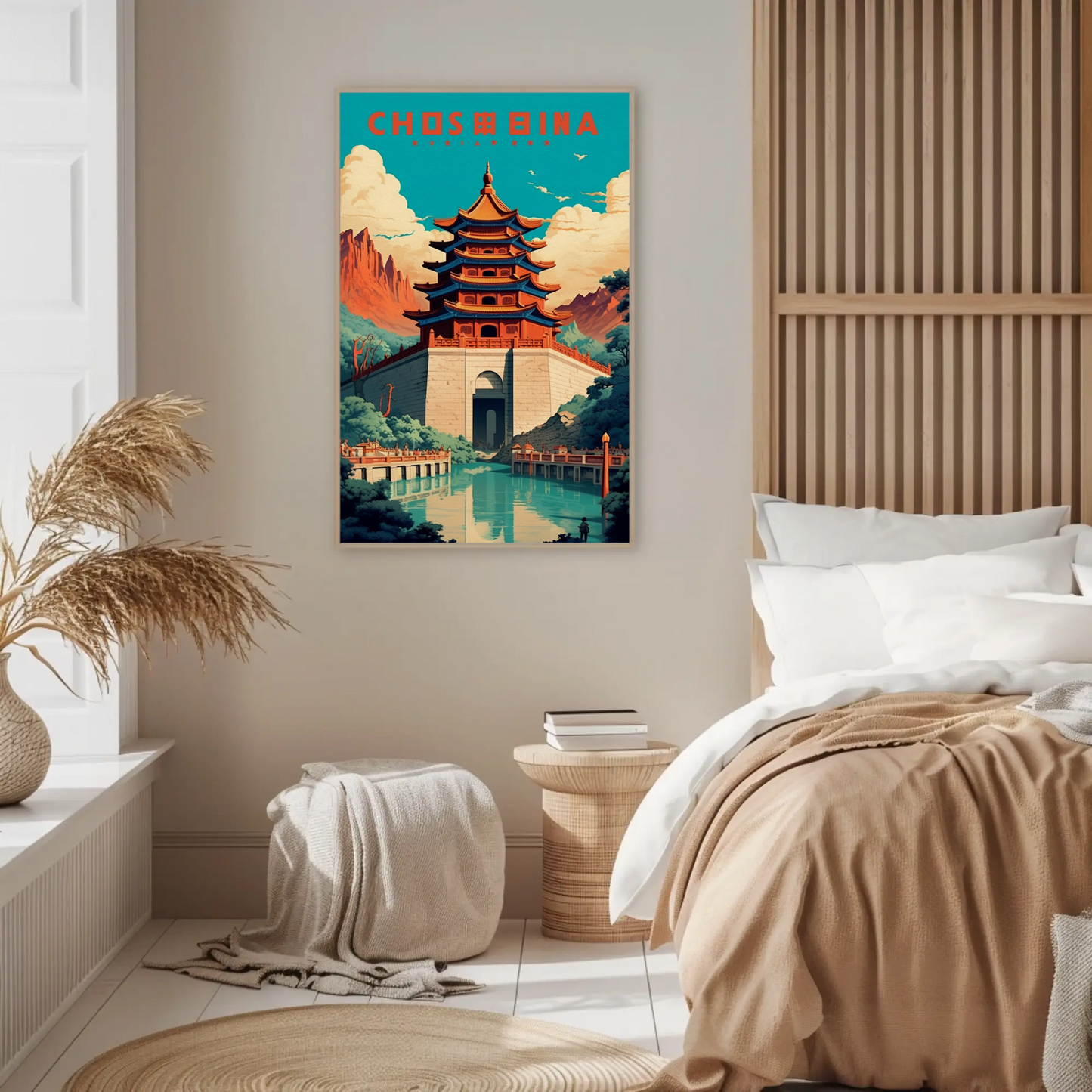 Serene View of the Great Wall