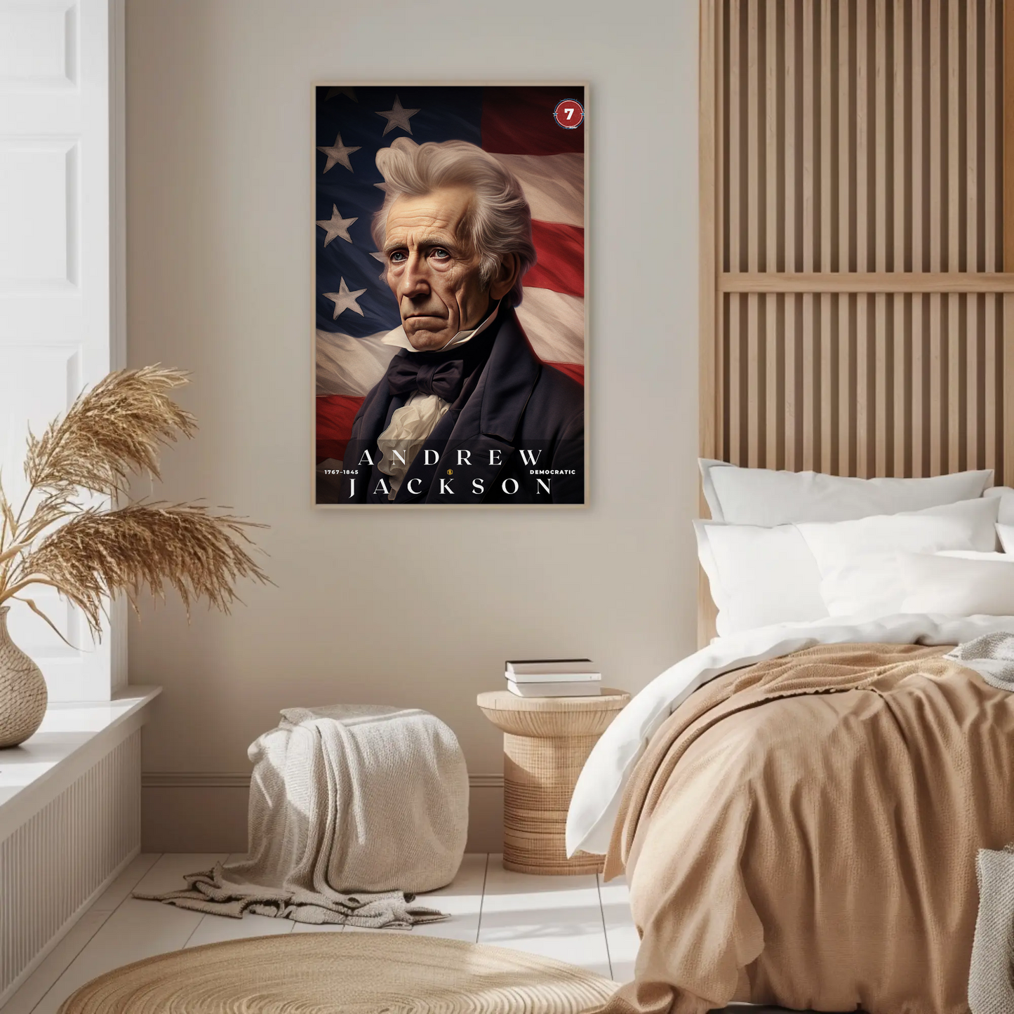 Andrew Jackson 7th President Of The United States Portrait