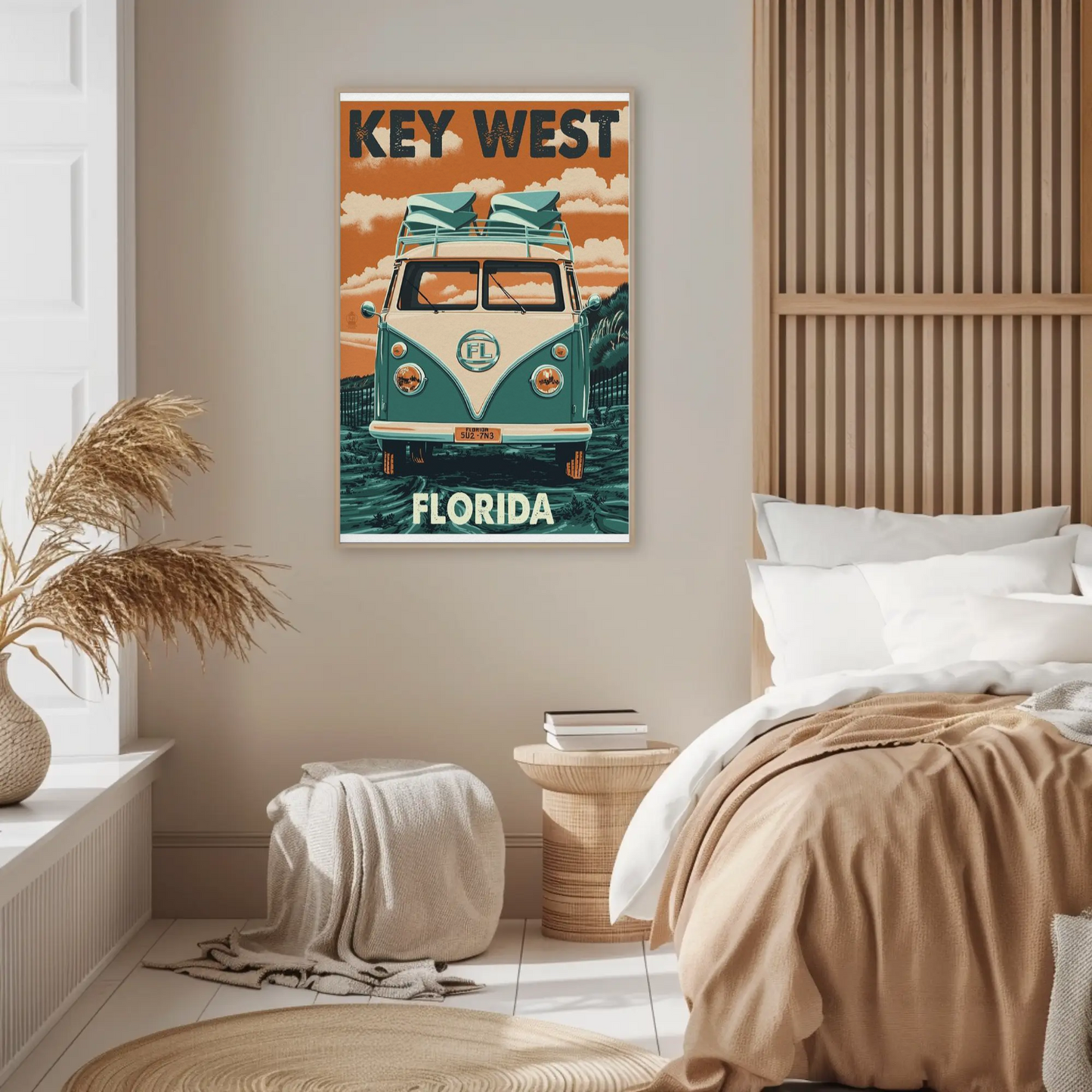 Key West Vintage Poster Florida Road Trip