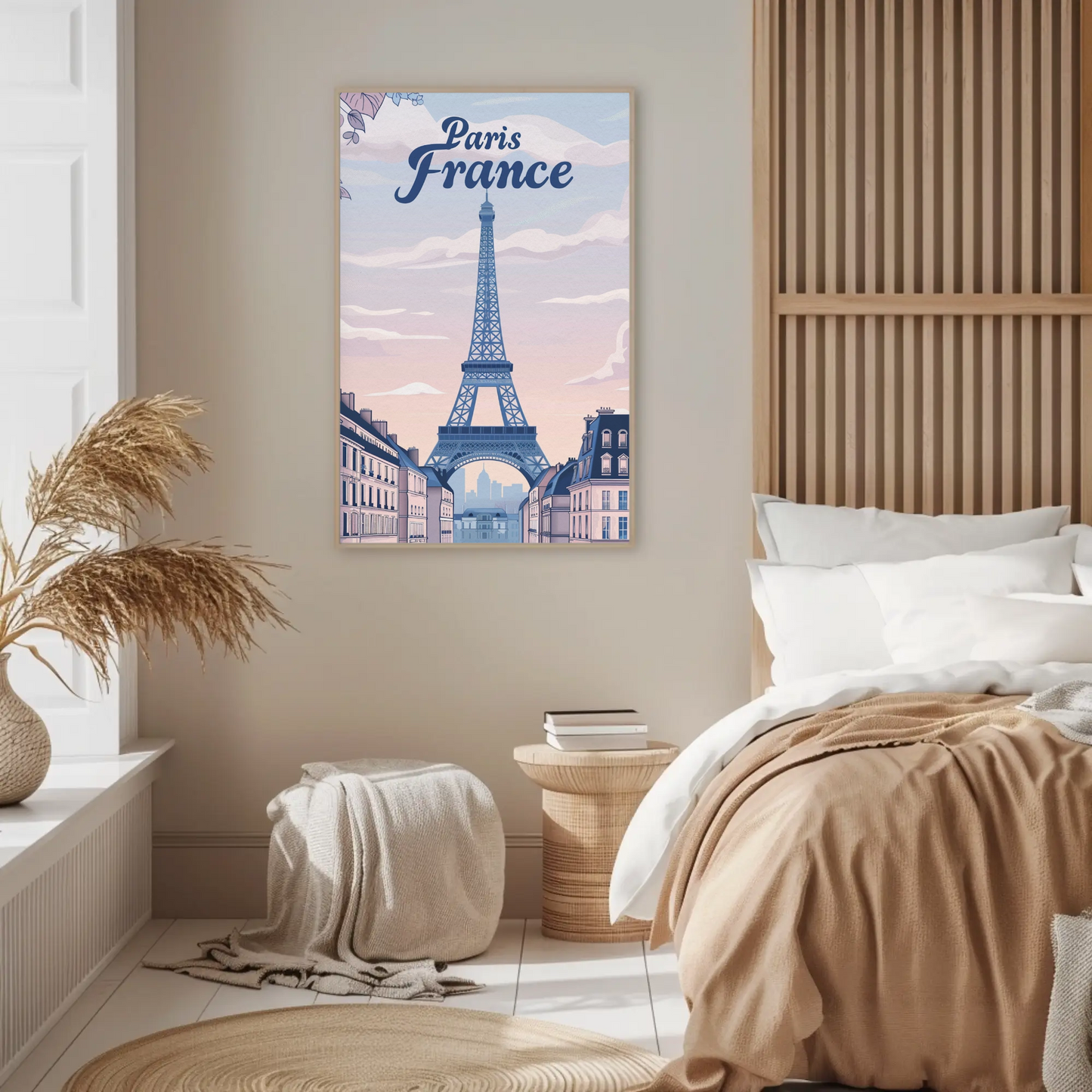 Paris France – Eiffel Tower at Sunset