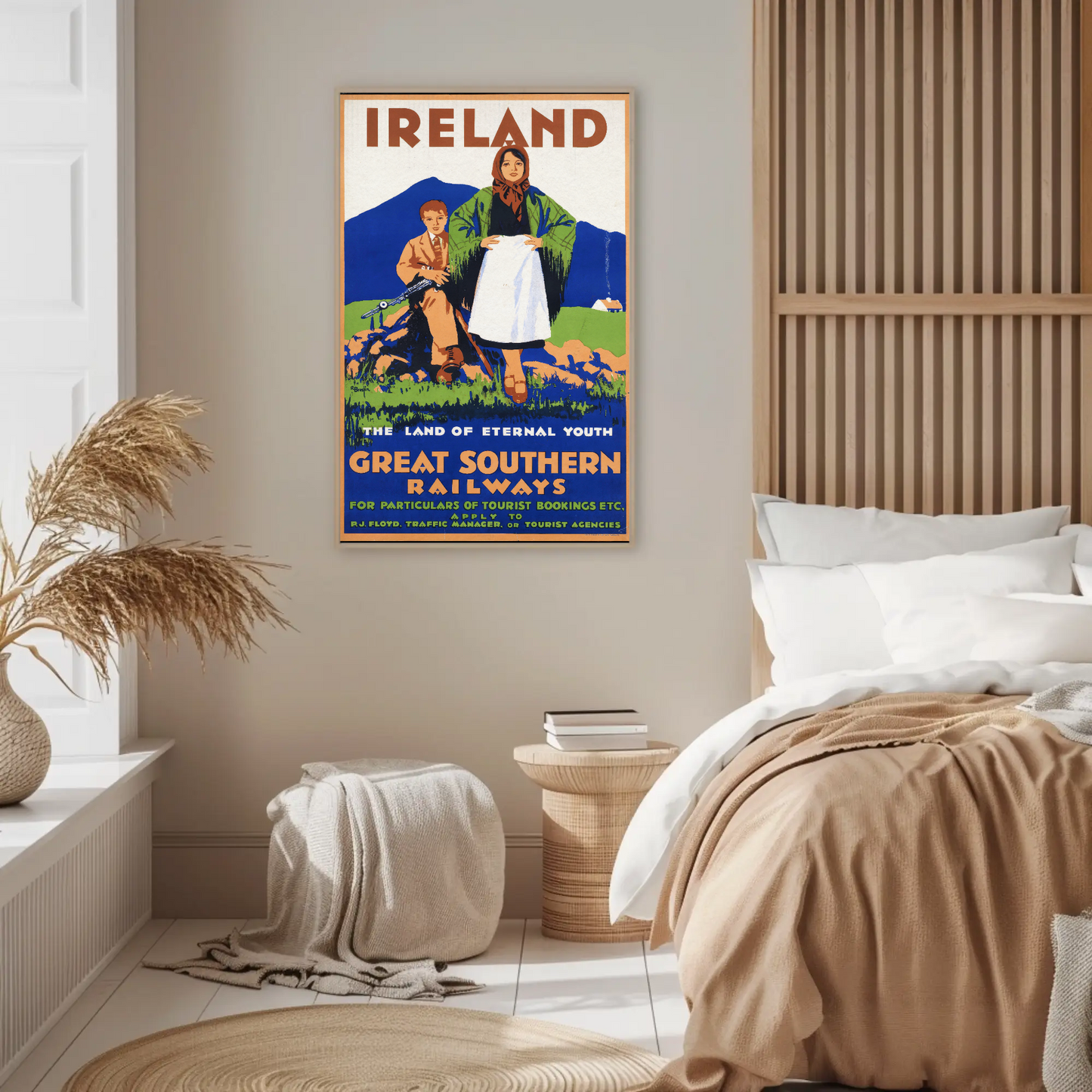 Vintage Poster - Ireland Land of Eternal Youth