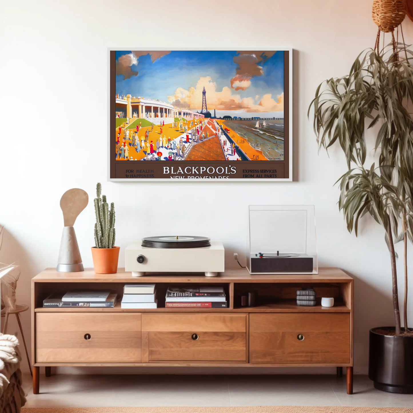 Blackpool New Promenades Poster