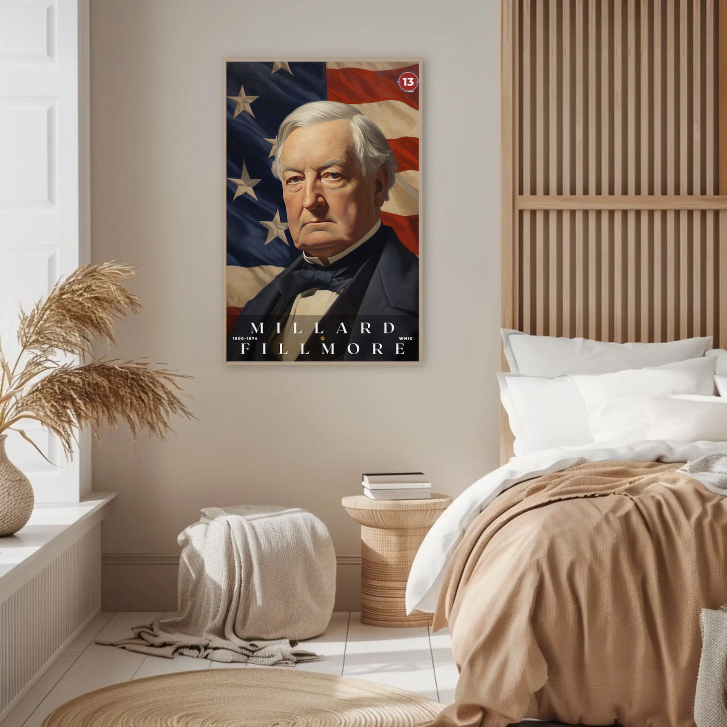 Millard Fillmore 13th President Of The United States Portrait