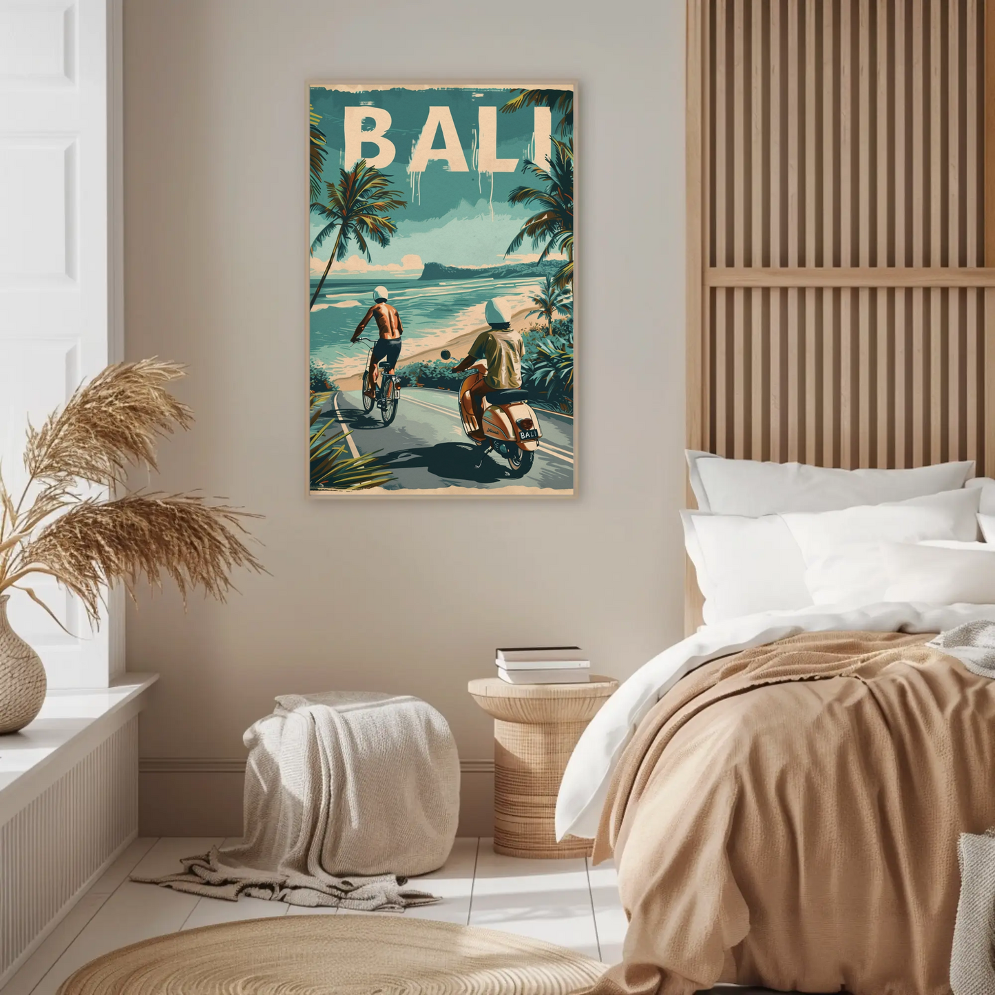 Bali Vintage Poster