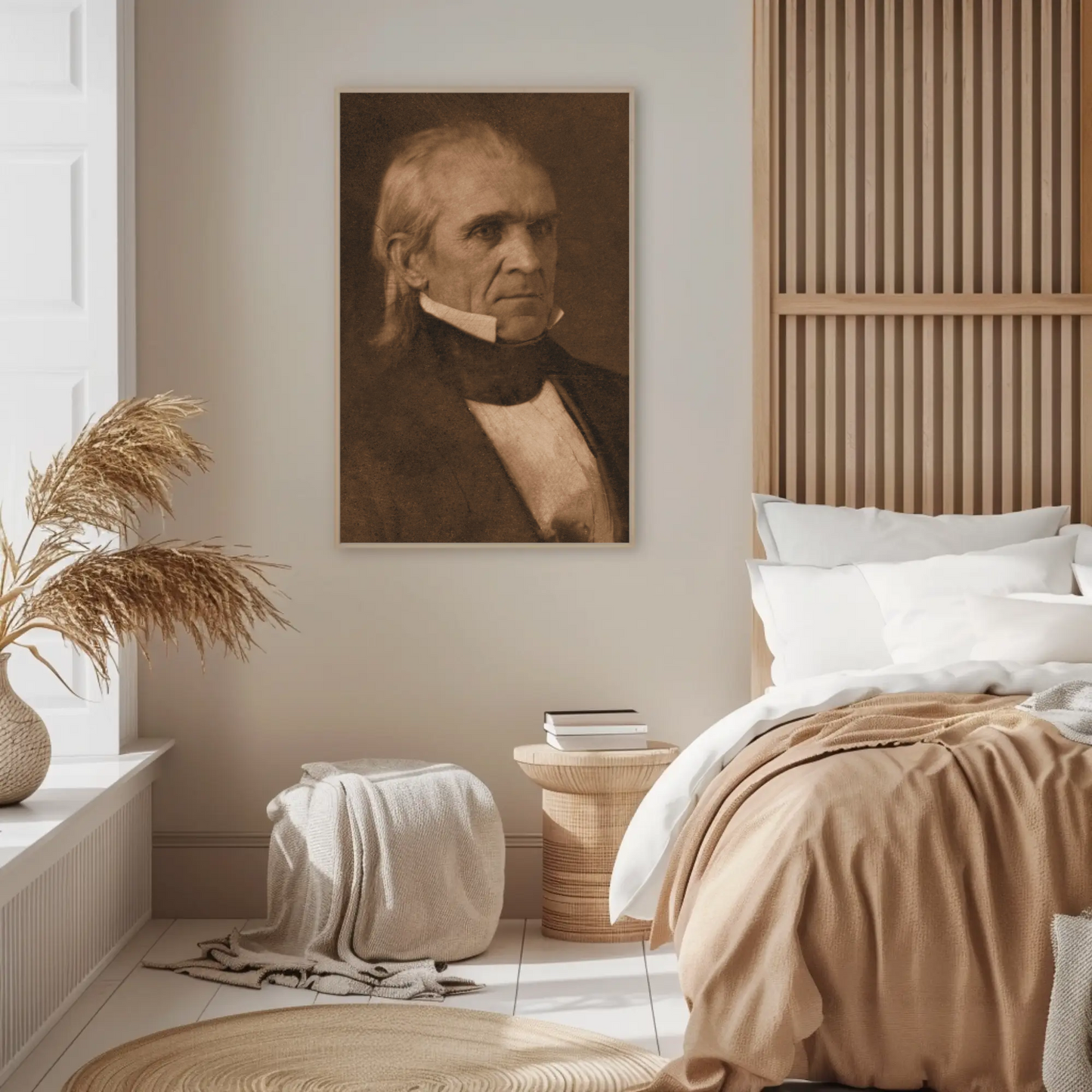 James Polk 11th President Sepia Photo